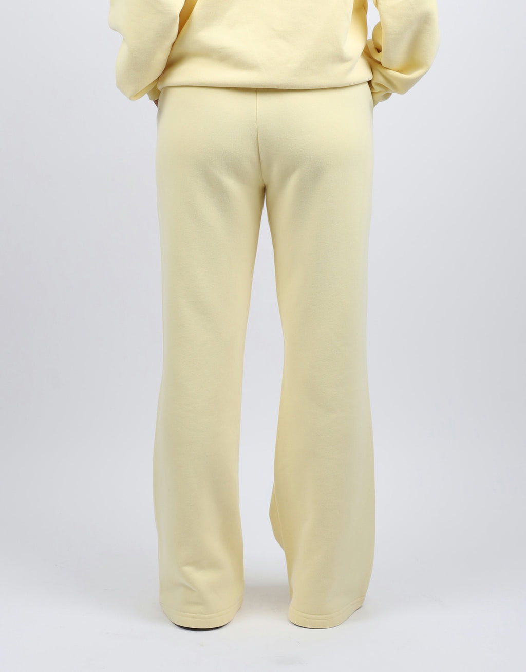 Sola Simmi Studios Embroidered Logo Joggers In Yellow