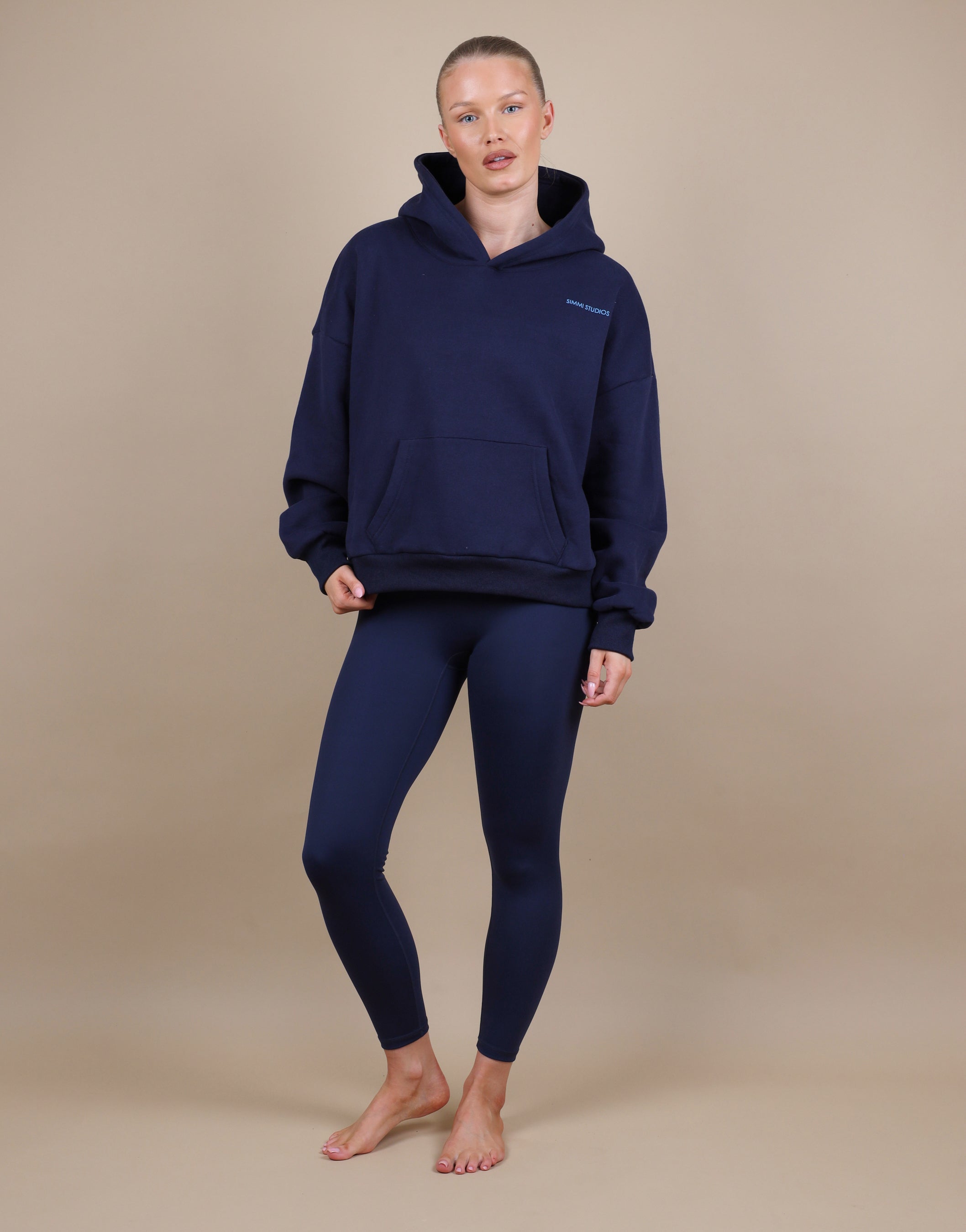 Alex Simmi Studios Hoodie In Navy