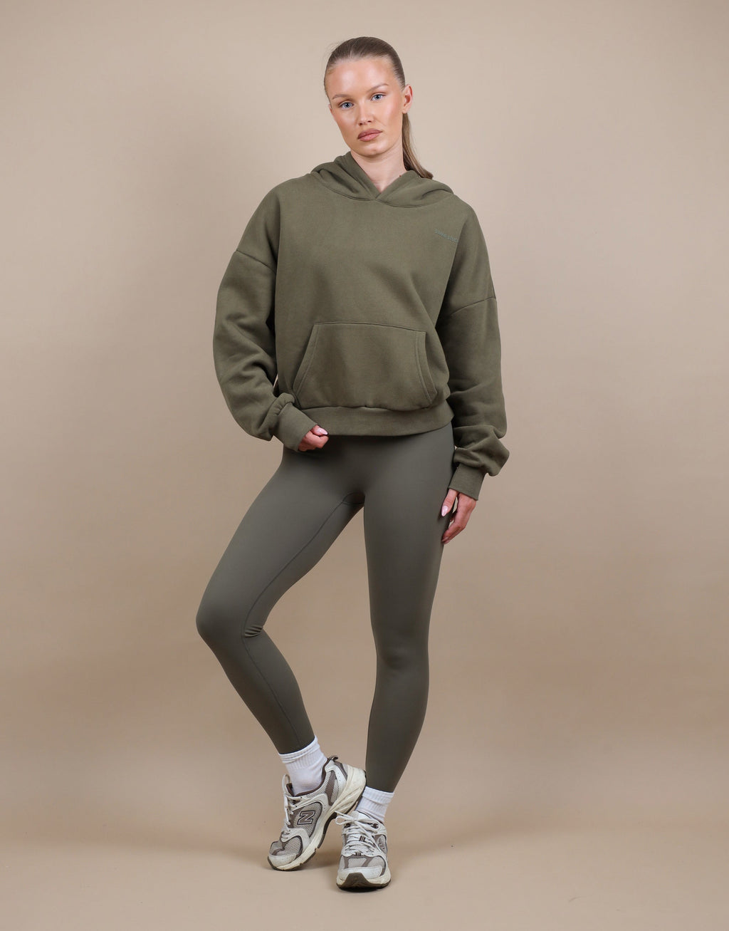 Alex Simmi Studios Hoodie In Olive