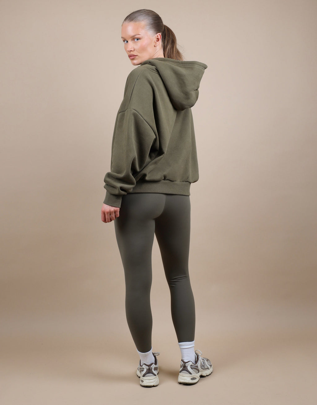 Alex Simmi Studios Hoodie In Olive