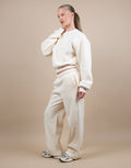 Demi Straight Leg Joggers In Cream