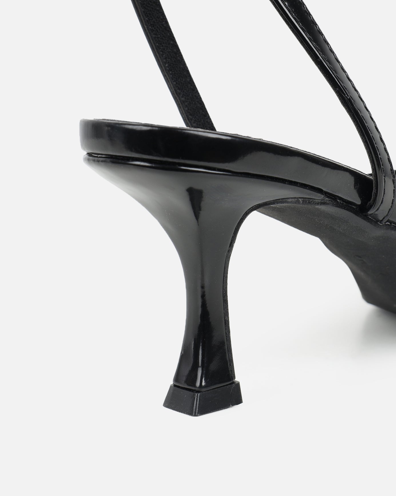 Amalfi Black Kitten Heels