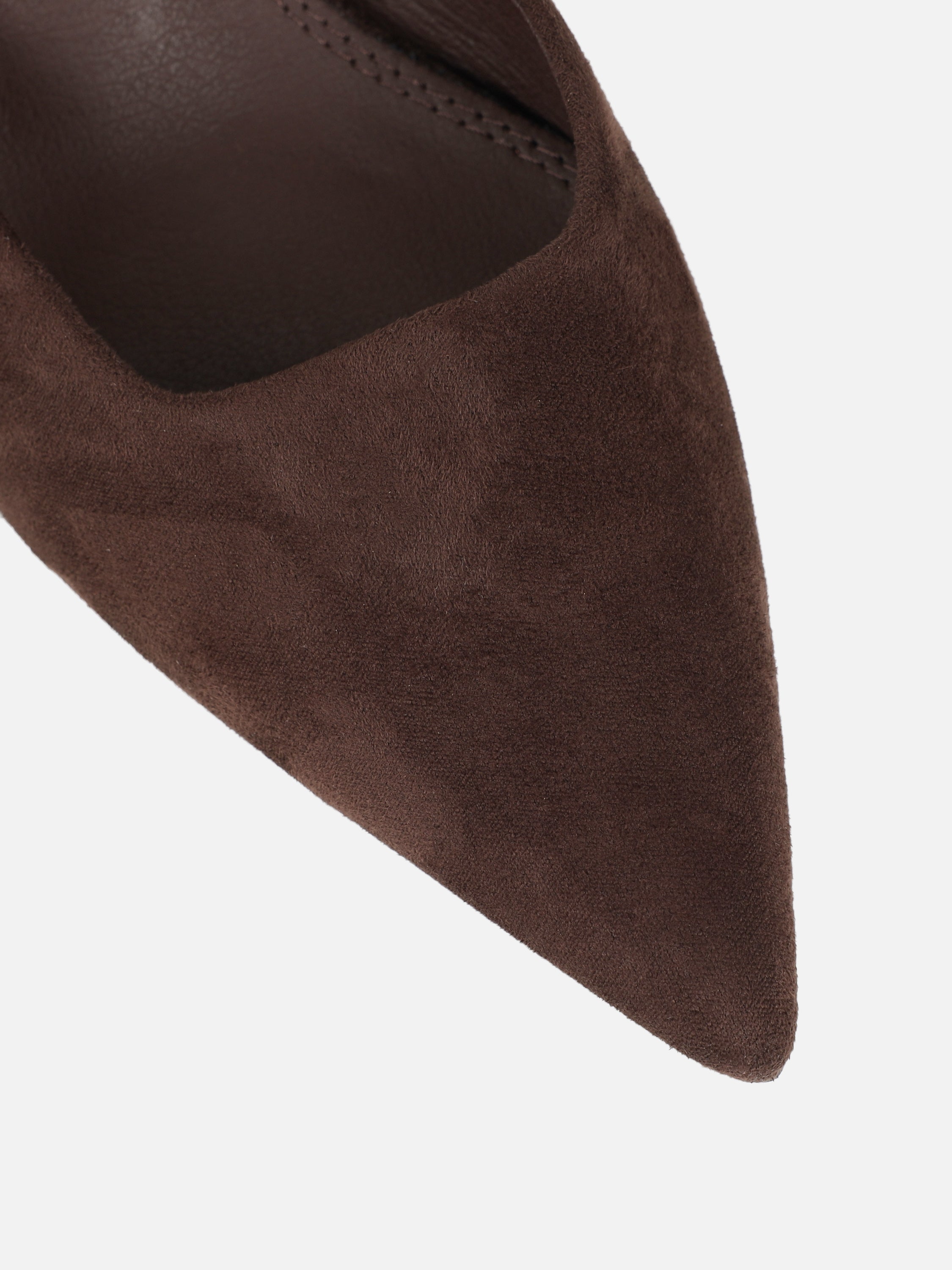 Keira Brown Suede Mules