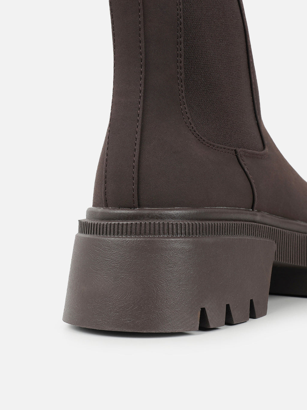 Judd Brown Suede Chunky Chelsea Boots