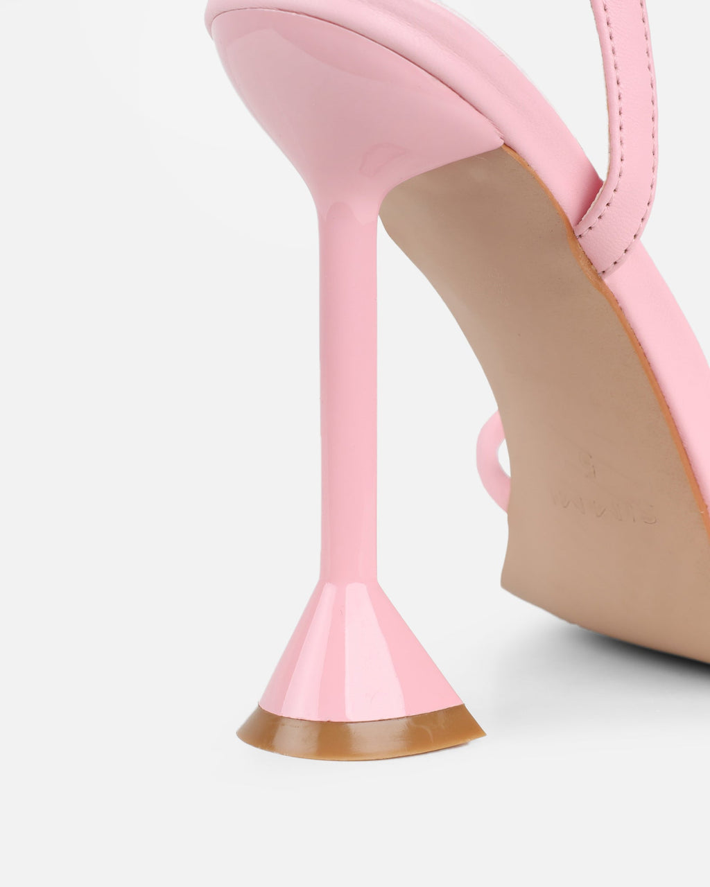 Cairo Pink Heeled Sandals