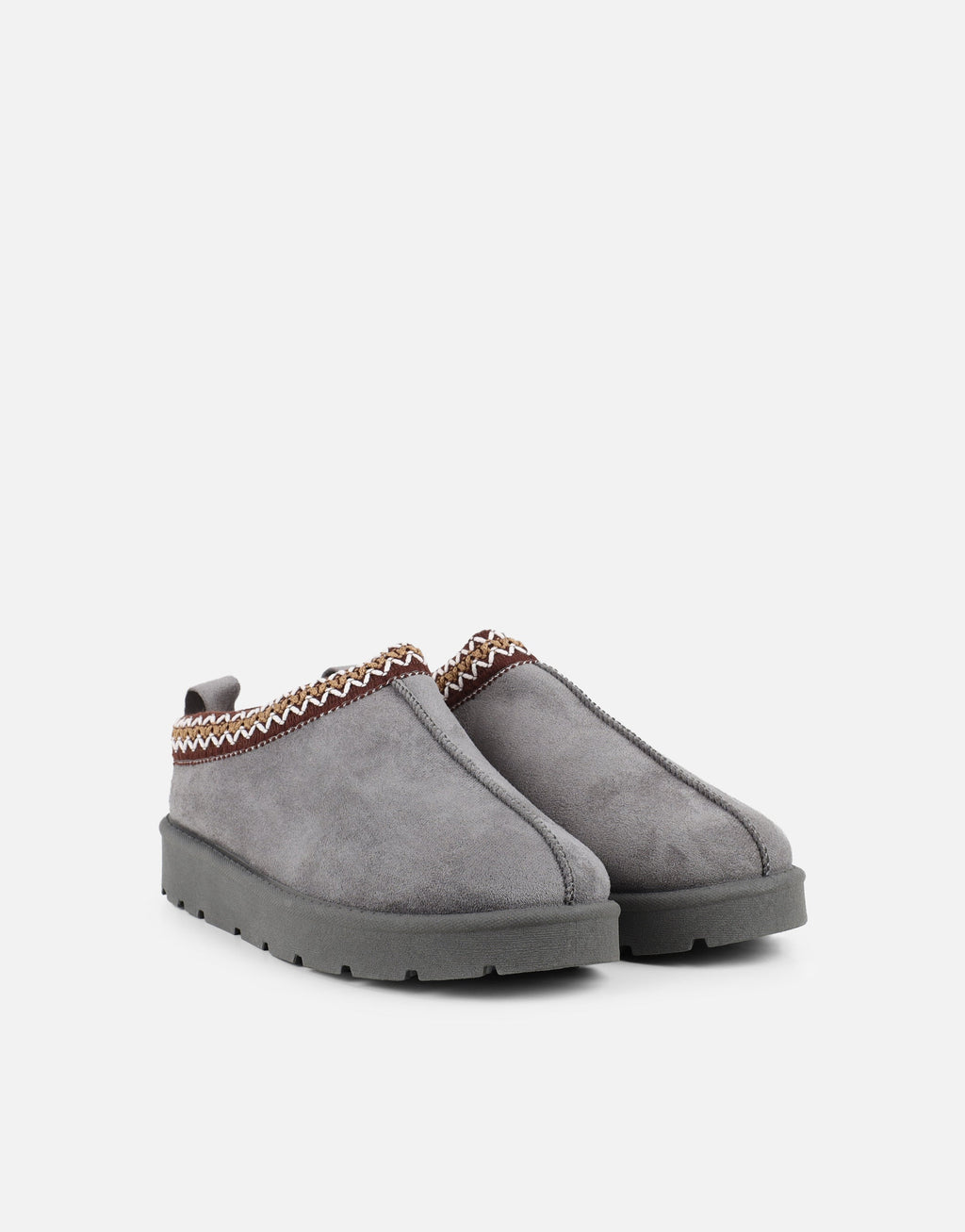 Cally Grey Slippers