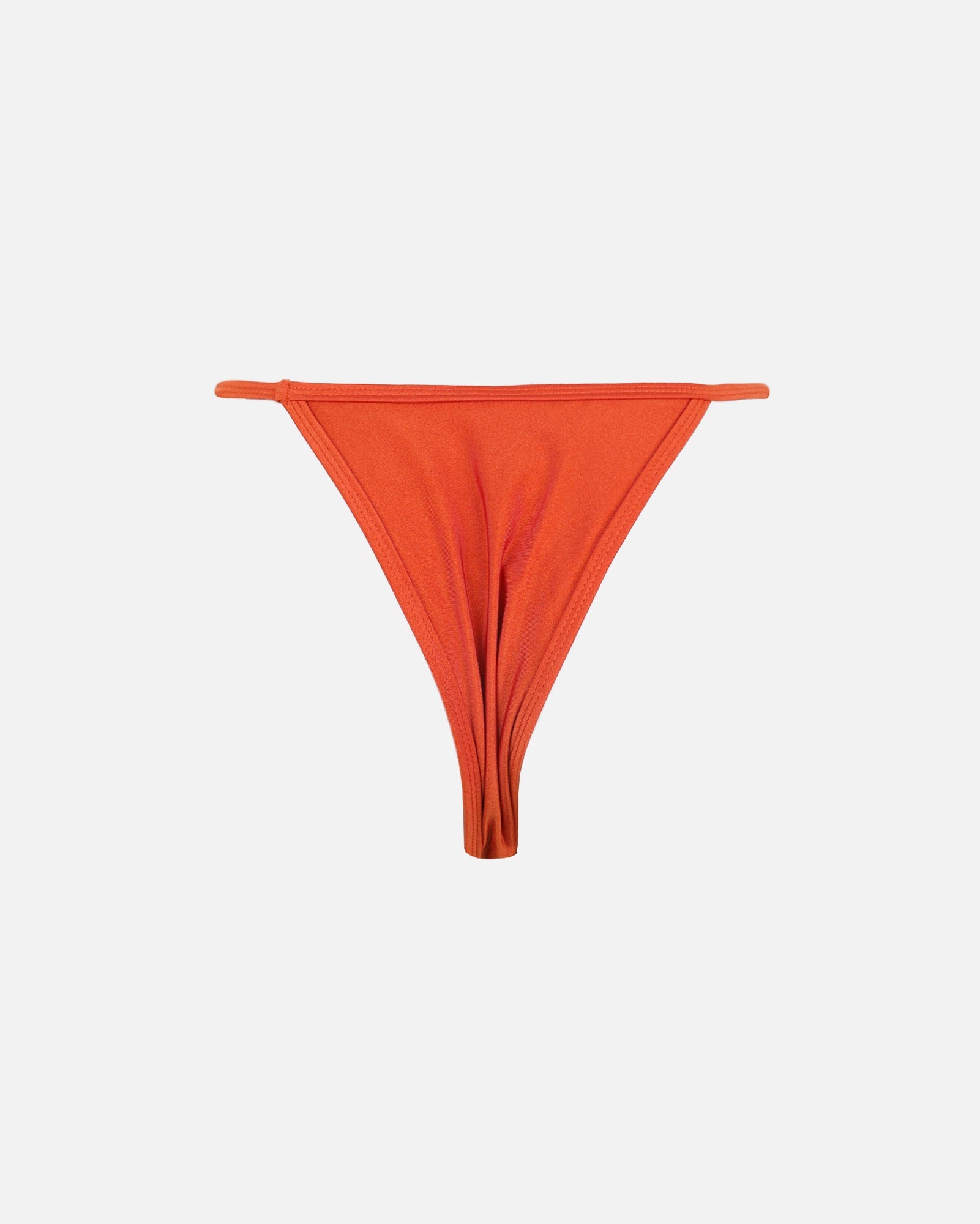Candela Orange Satin Bikini Bottoms
