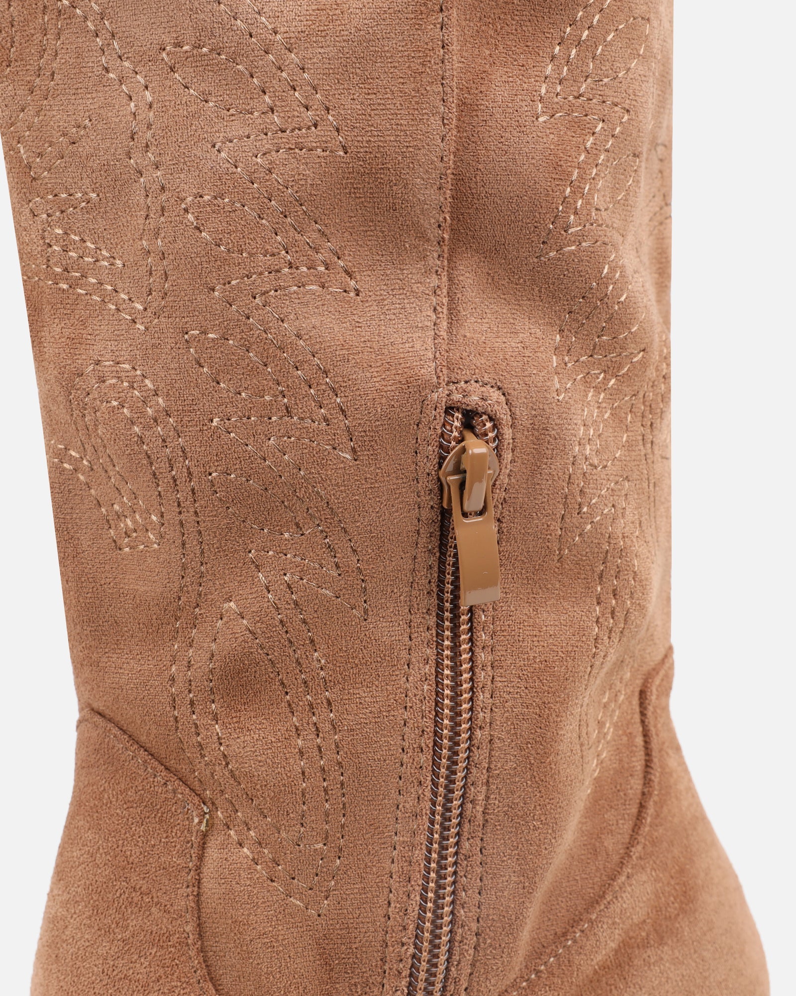 Carter Tan Western Cowboy Boots