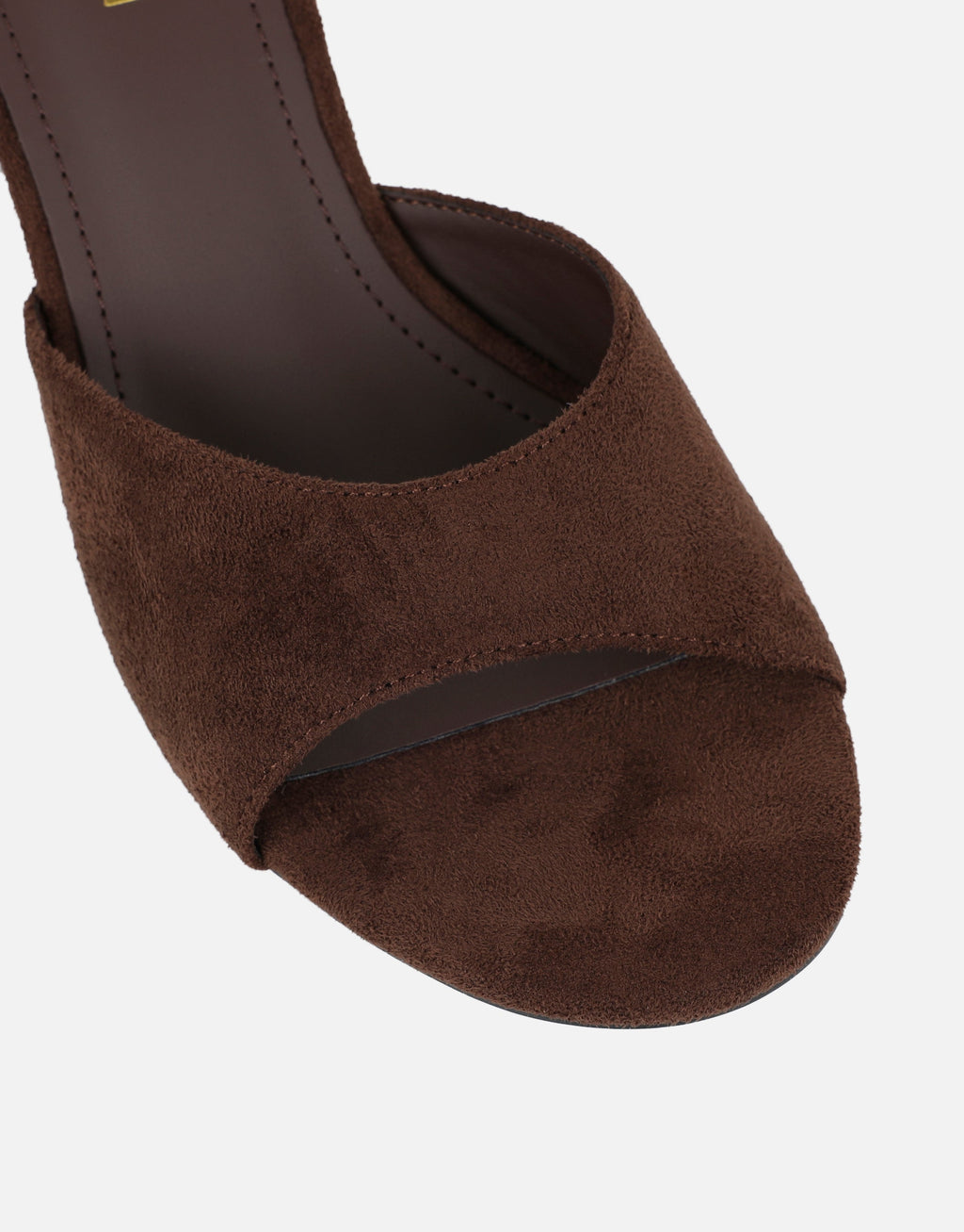 Iris Brown Suede Wedge Mules