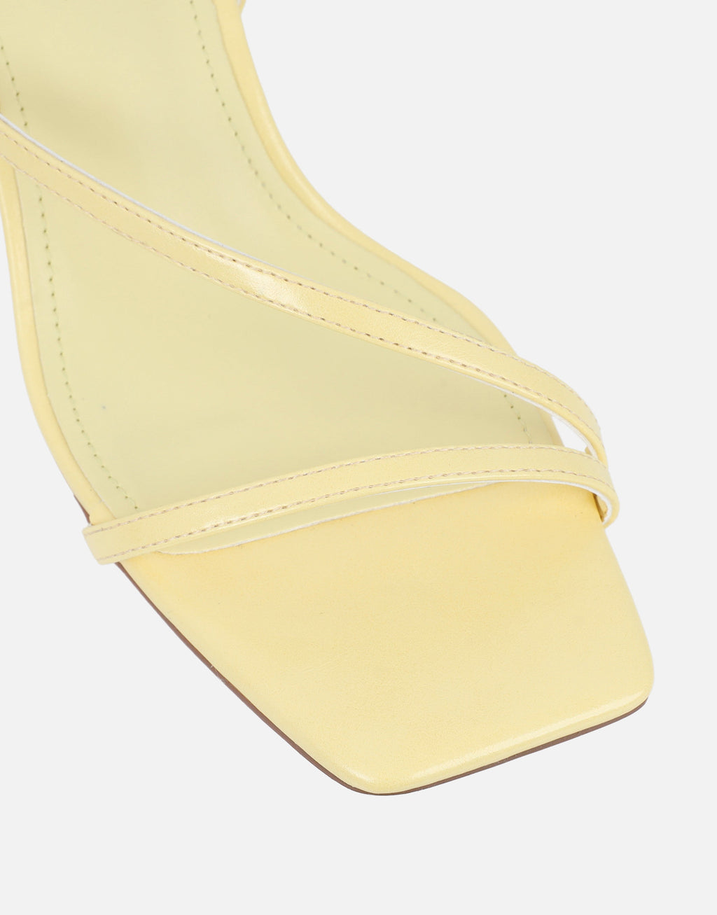 Kristan Yellow Heeled Sandals