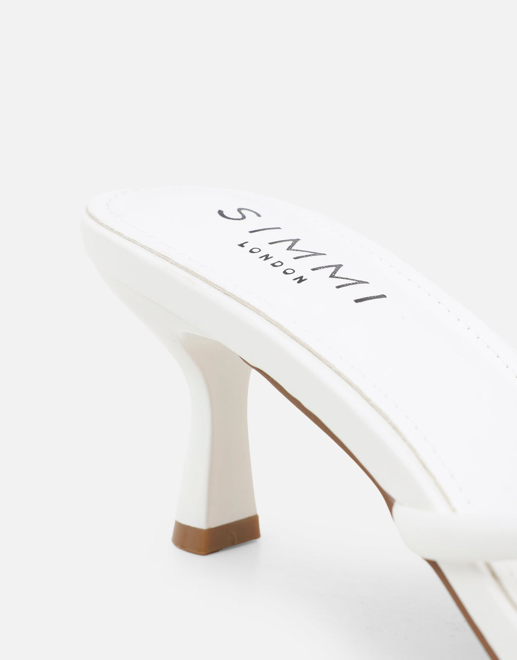 Jemima White Flower Detail Mules