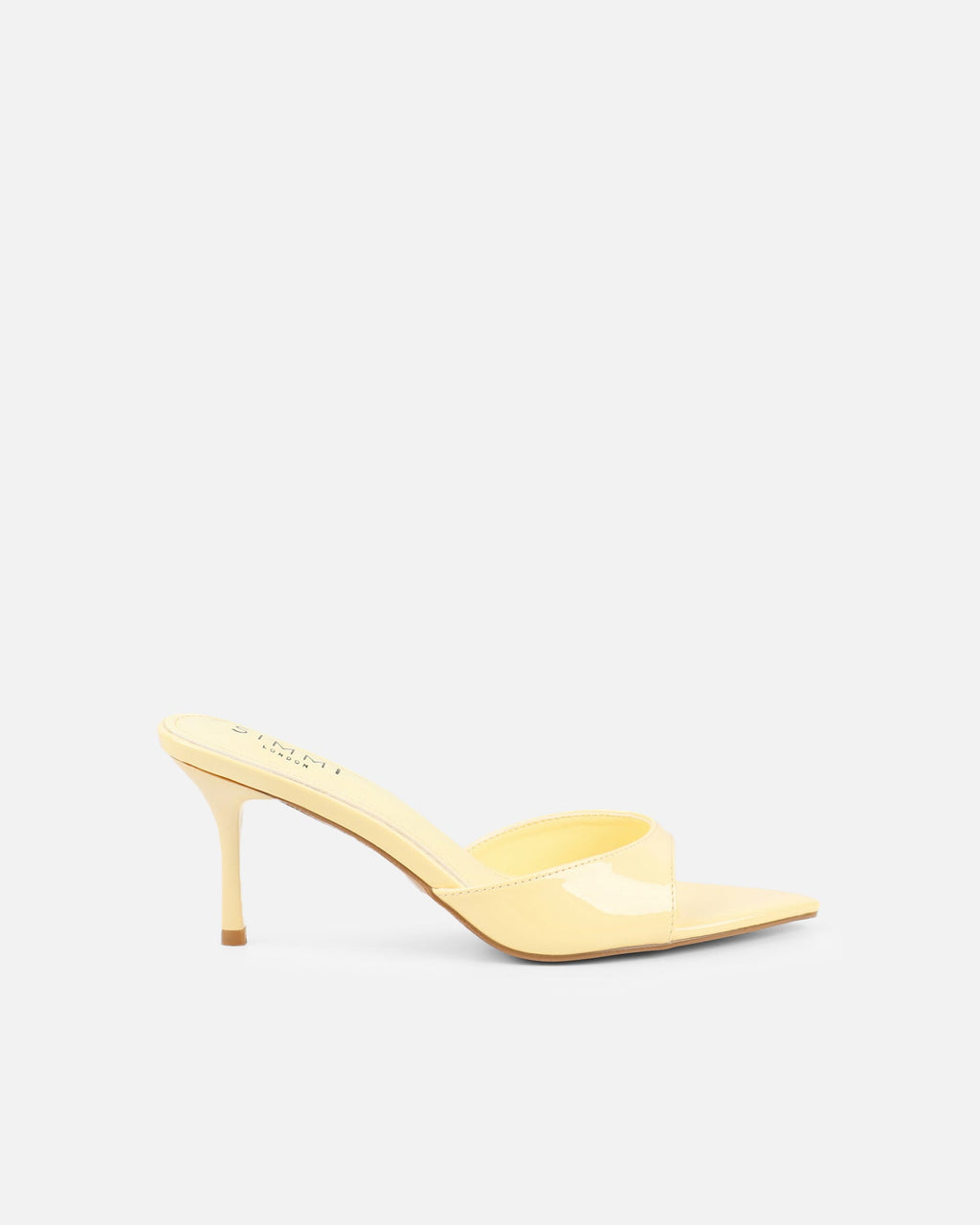 Jerez Butter Yellow Peep Toe Heeled Sandals