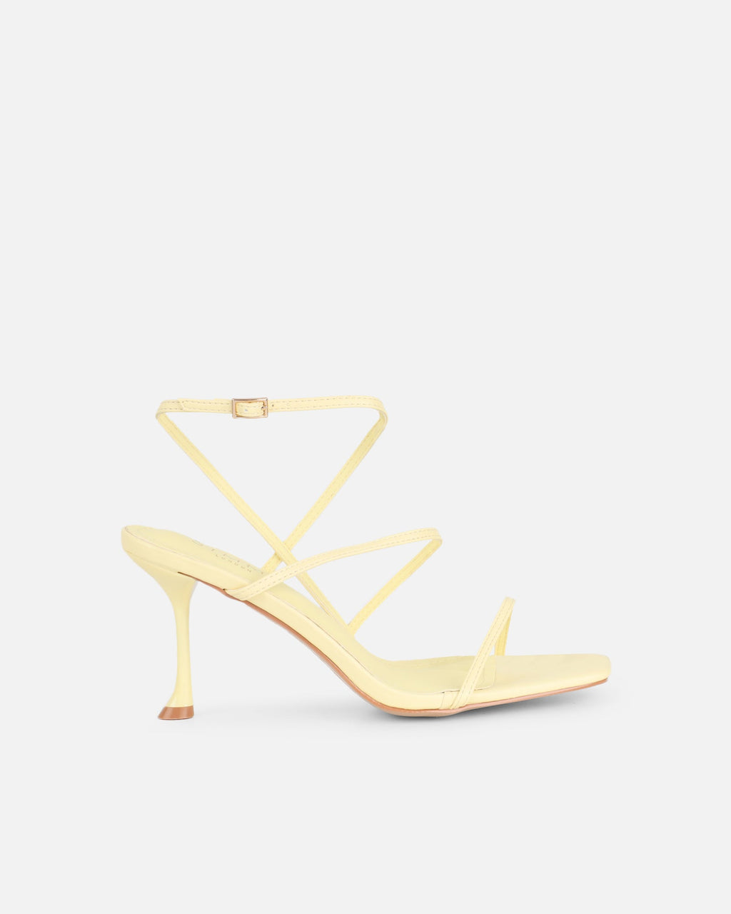 Kaleah Lemon Heeled Sandals