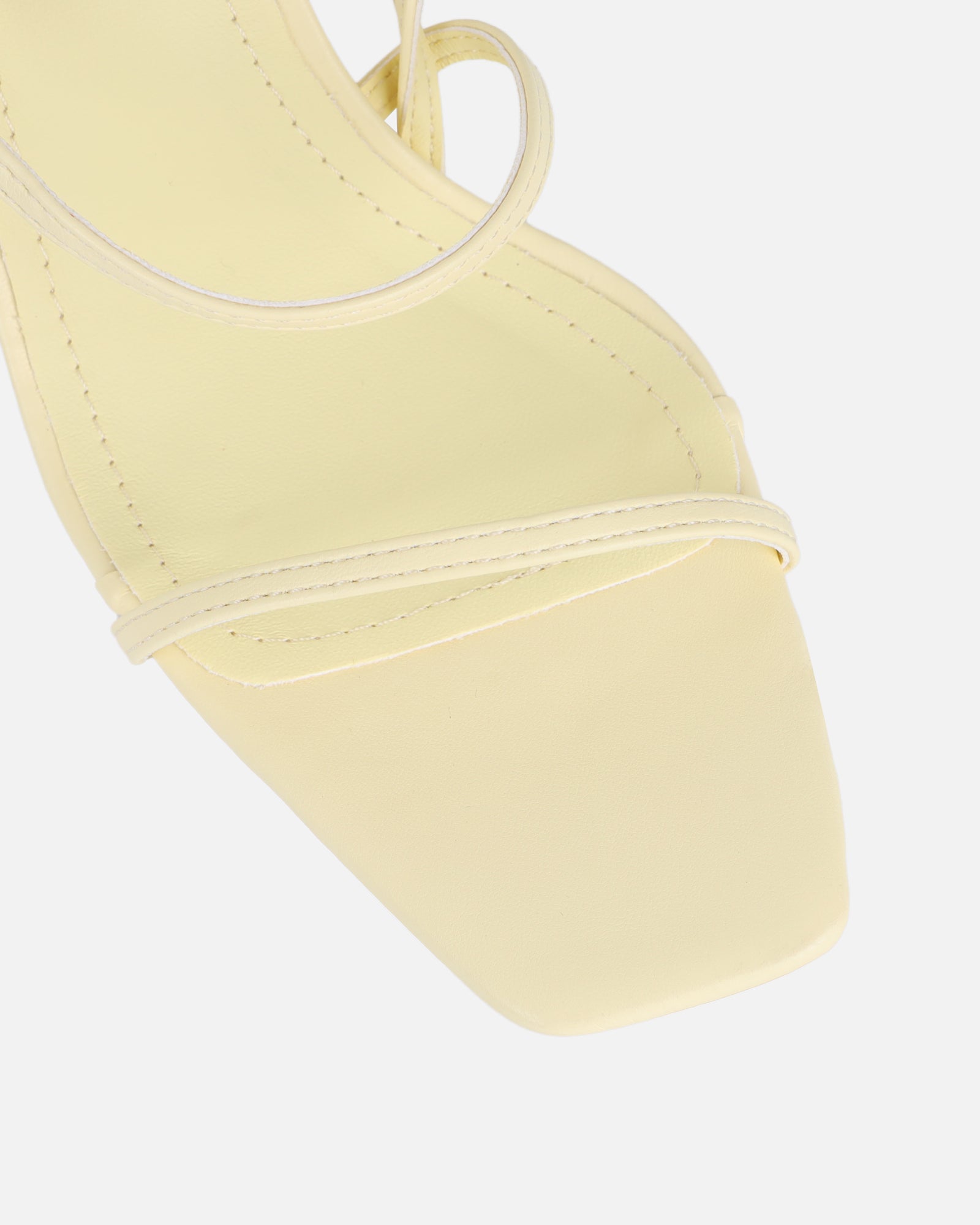 Kaleah Lemon Heeled Sandals