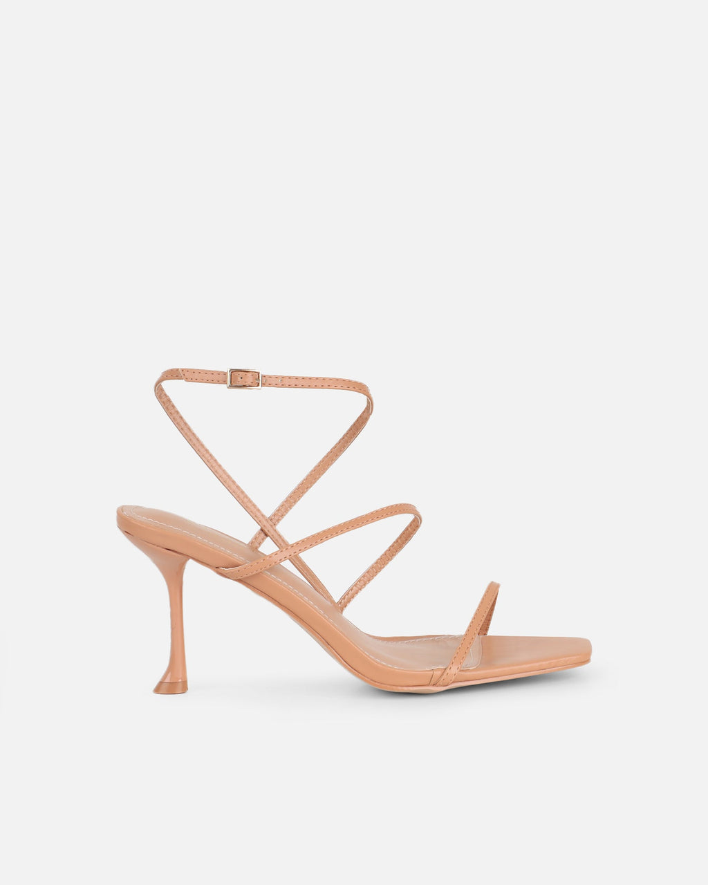 Kaleah Nude Heeled Sandals