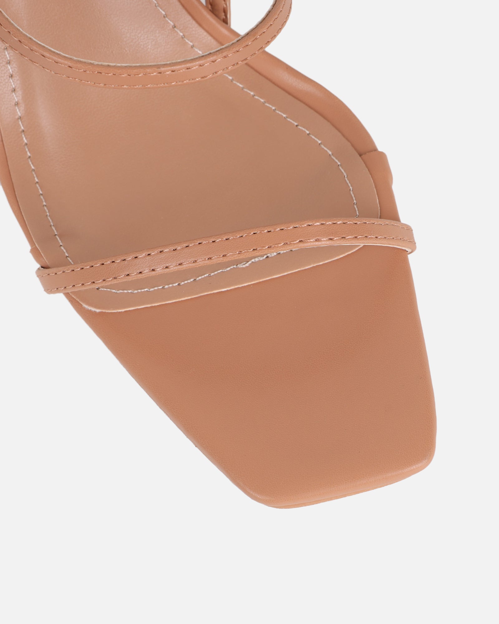 Kaleah Nude Heeled Sandals