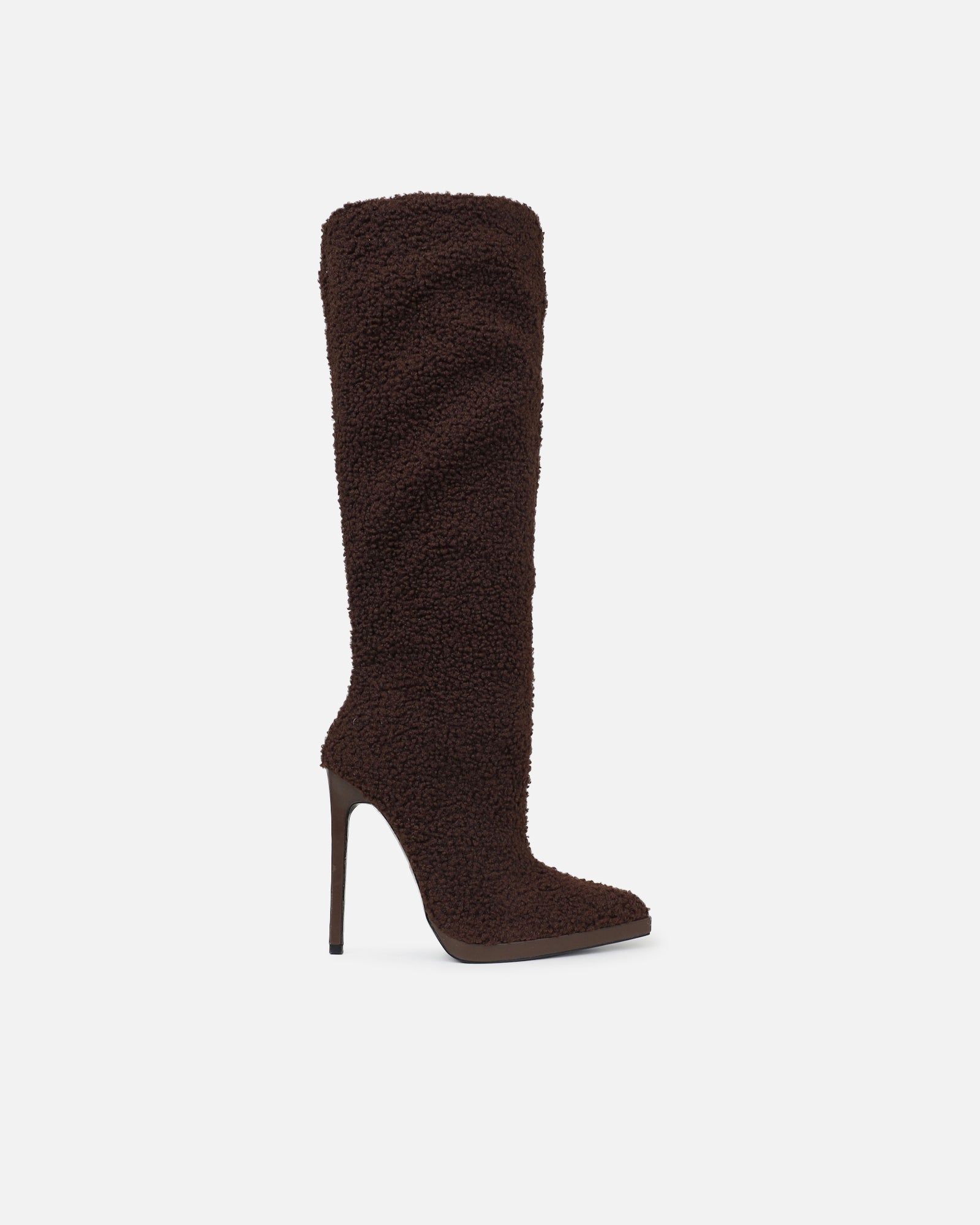 Hamilton Brown Borg Knee Boots