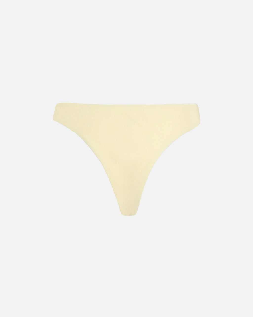 Luz Butter Yellow Knot Detail Bikini Bottoms