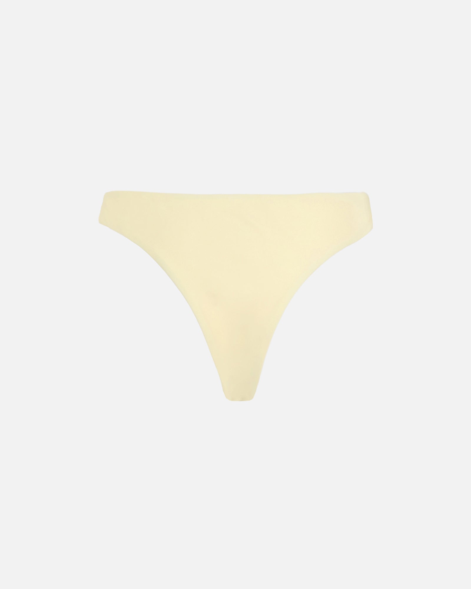 Luz Butter Yellow Knot Detail Bikini Bottoms