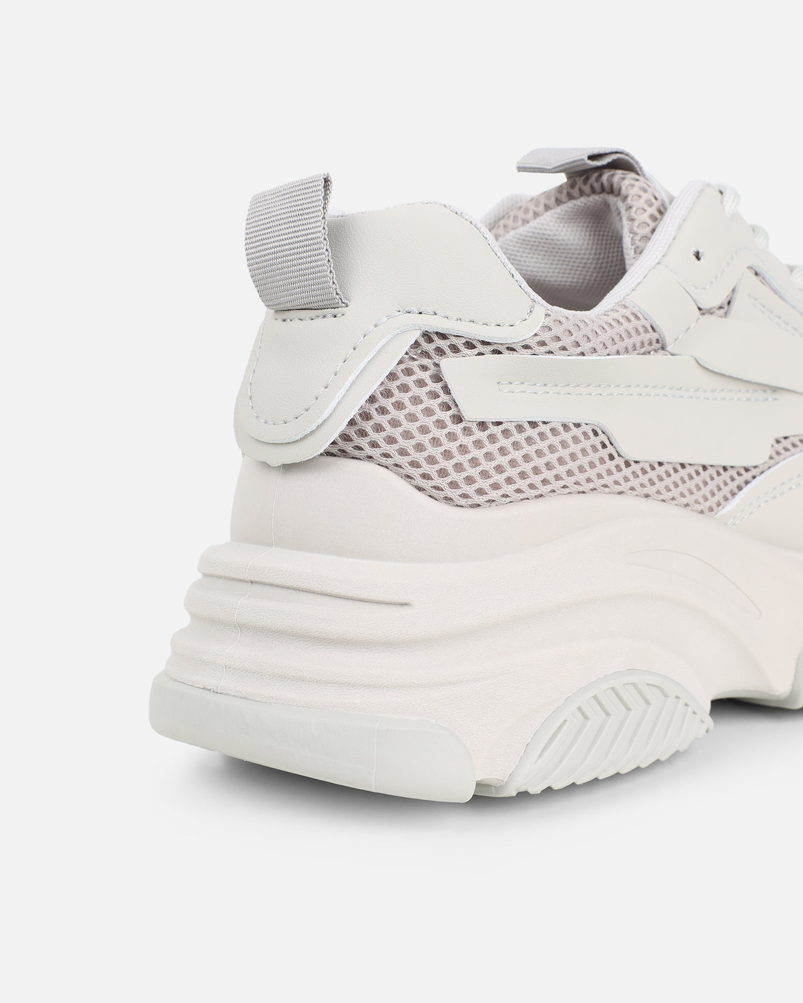 Marvie Beige Chunky Trainers