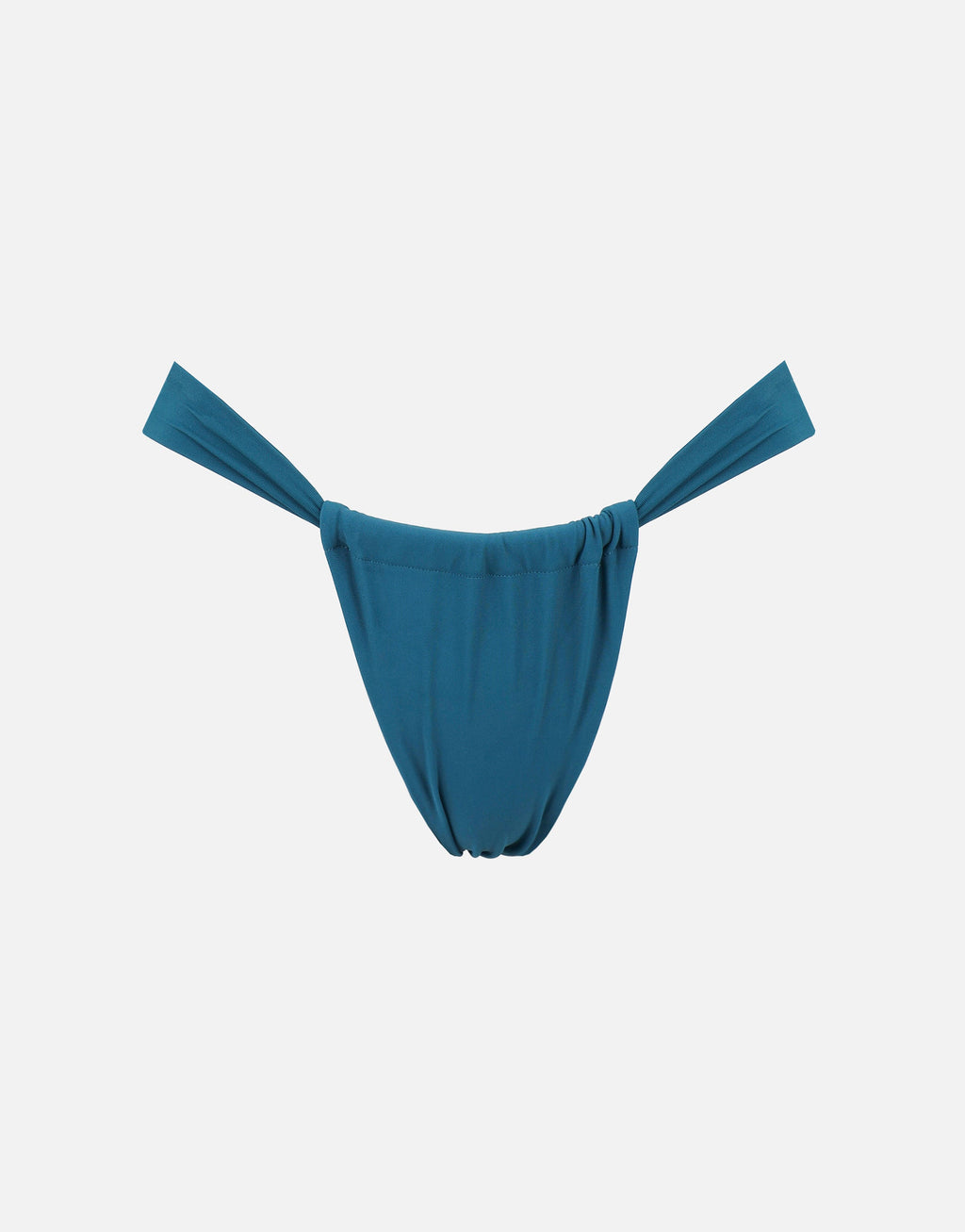 Cielo Thick Strap Bikini Bottoms In Teal