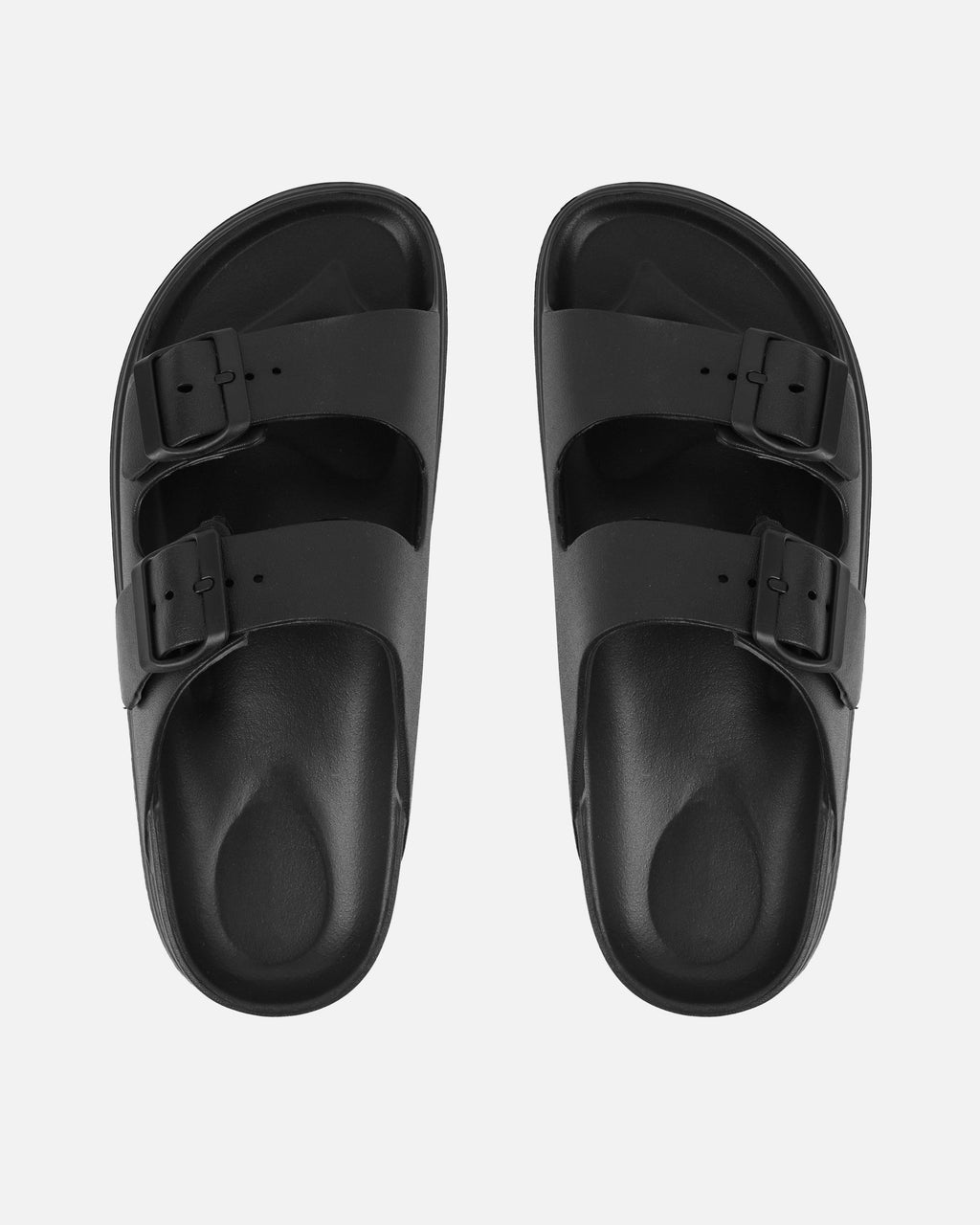 Samantha Black EVA Slip on Footbed Slides