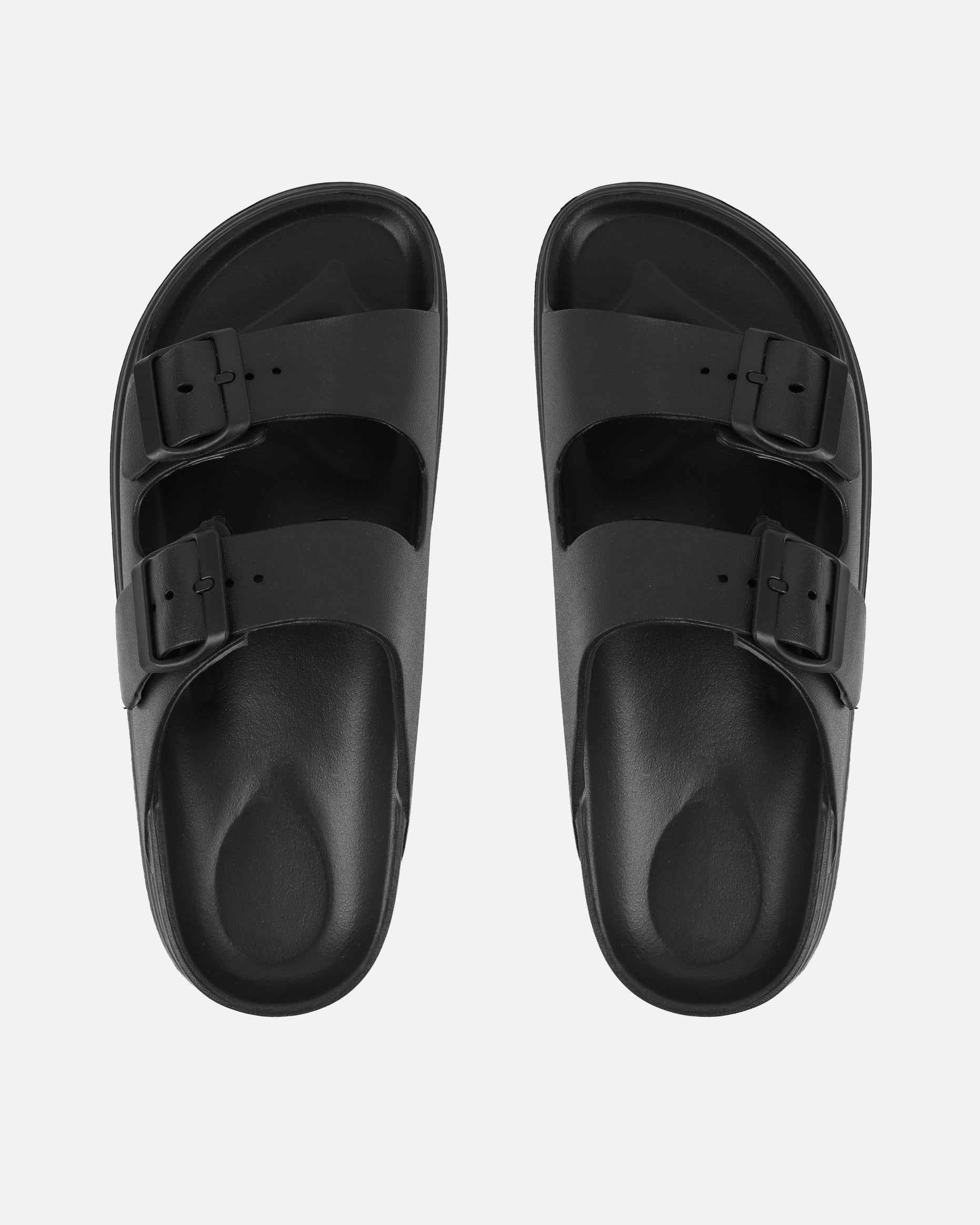 Samantha Black EVA Slip on Footbed Slides