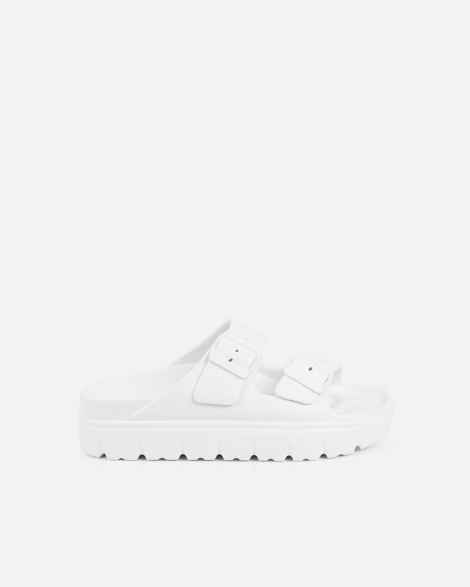 Samantha White EVA Slip on Footbed Slides
