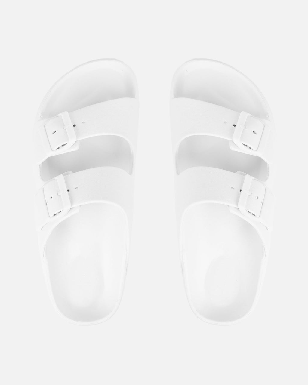 Samantha White EVA Slip on Footbed Slides