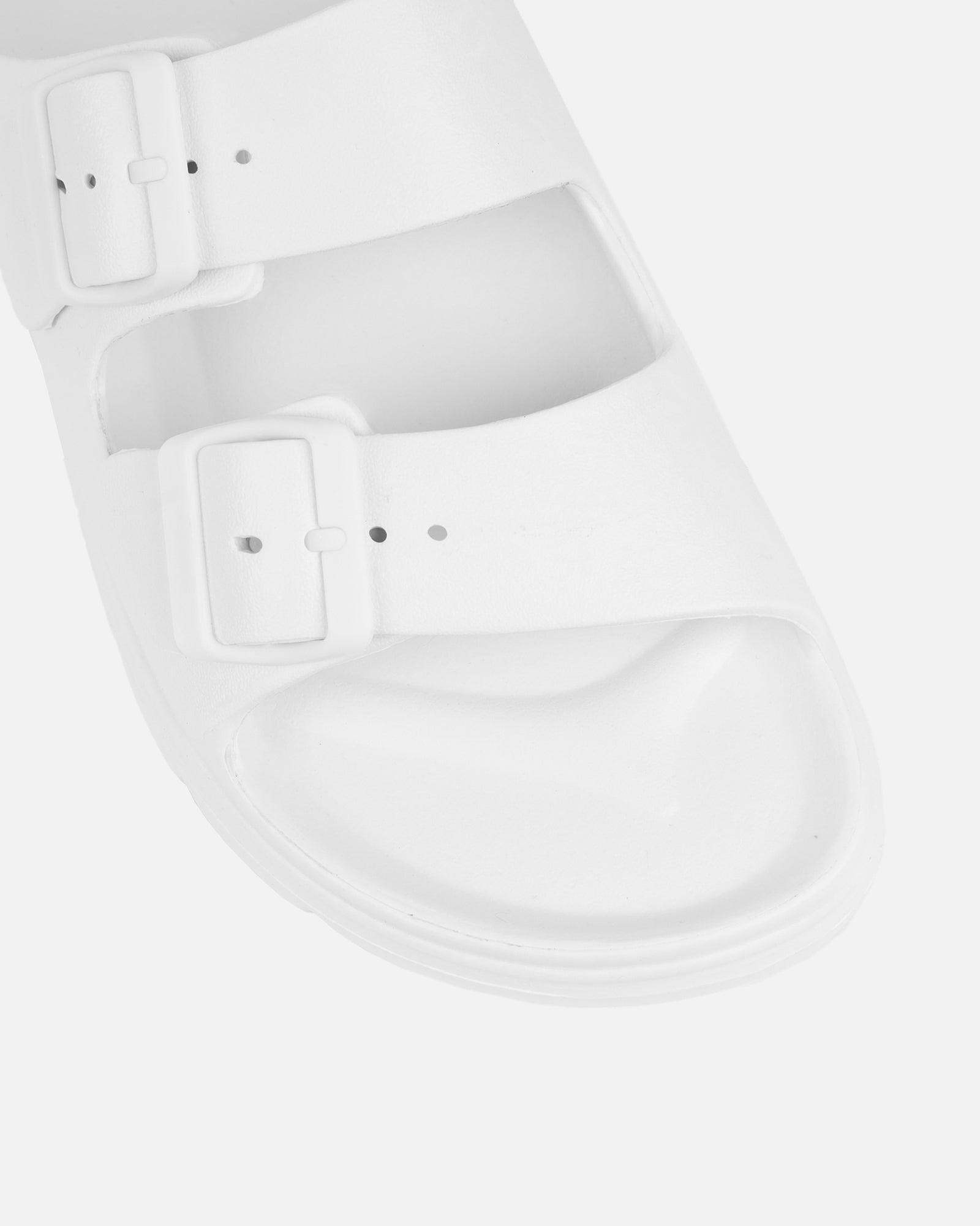 Samantha White EVA Slip on Footbed Slides