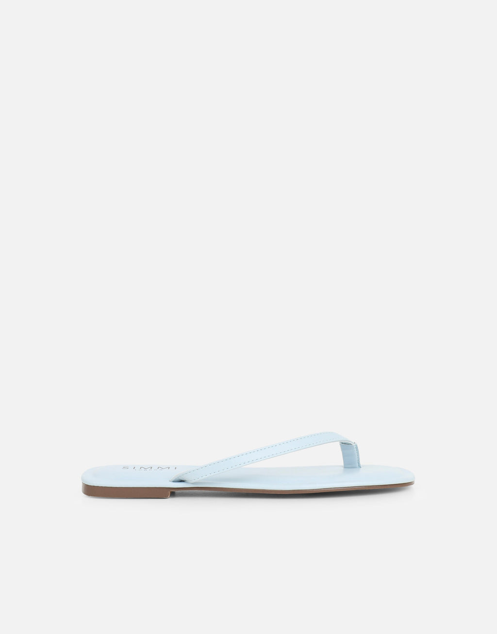 Kima Blue Flat Sandals