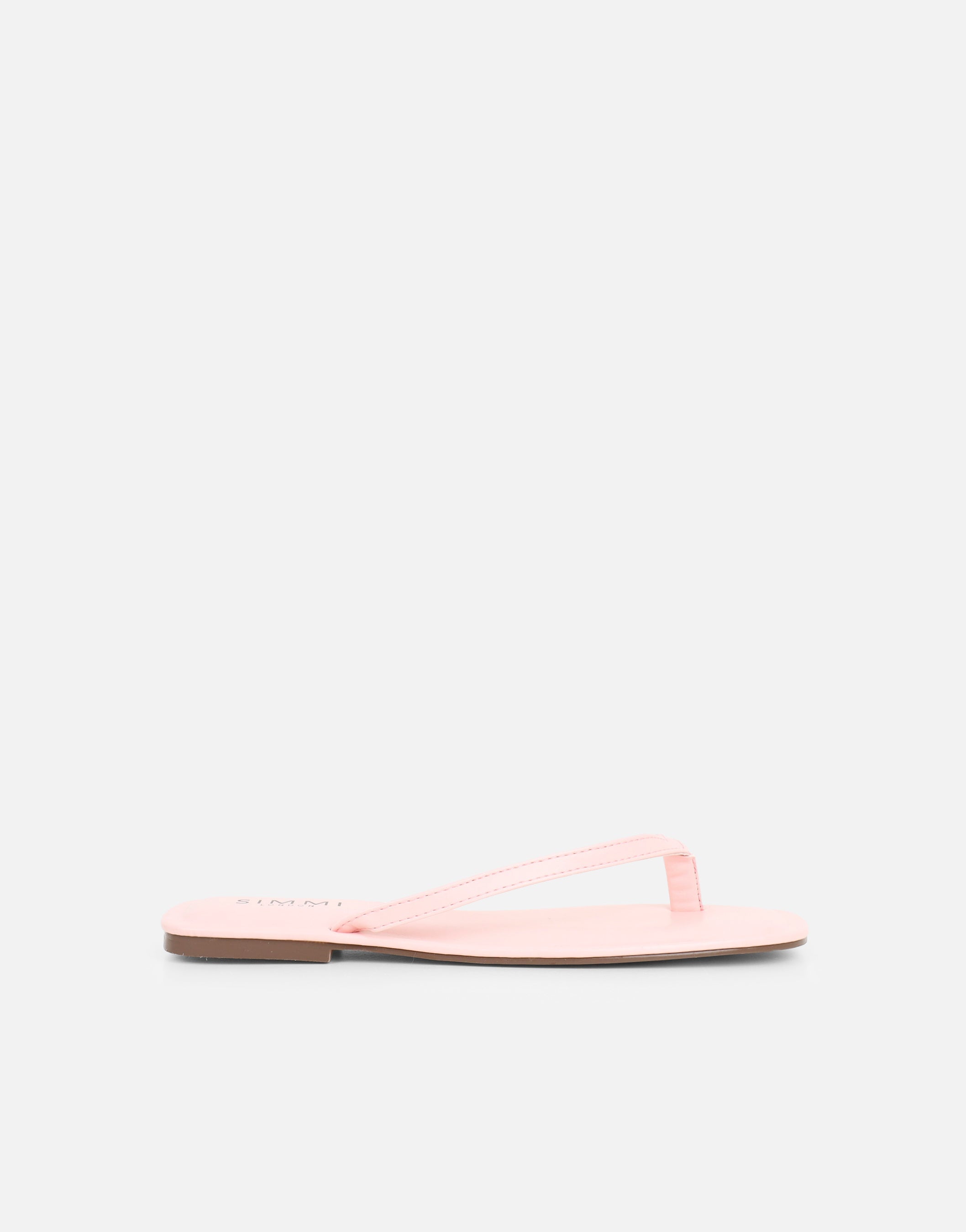 Kima Pink Flat Sandals