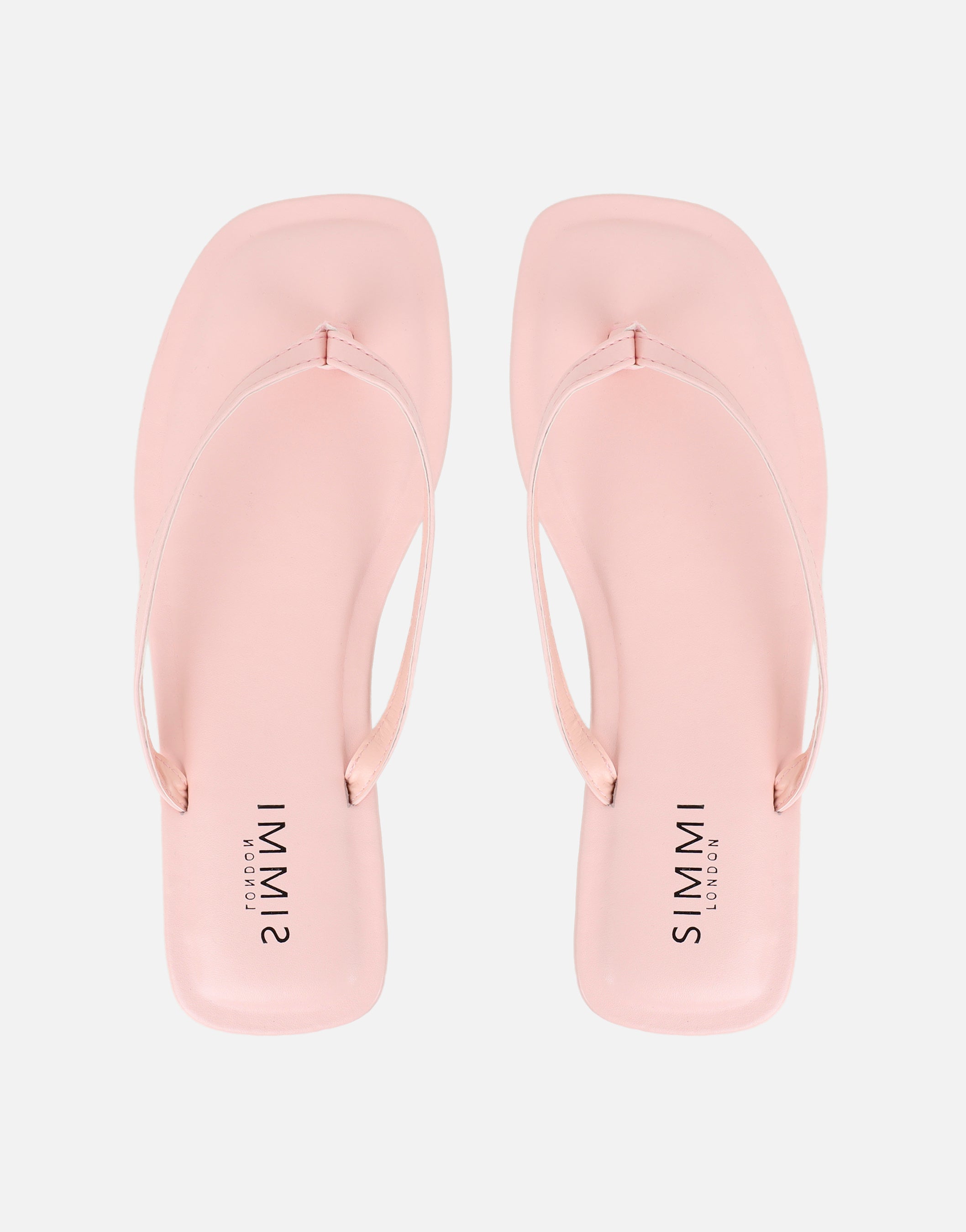 Kima Pink Flat Sandals