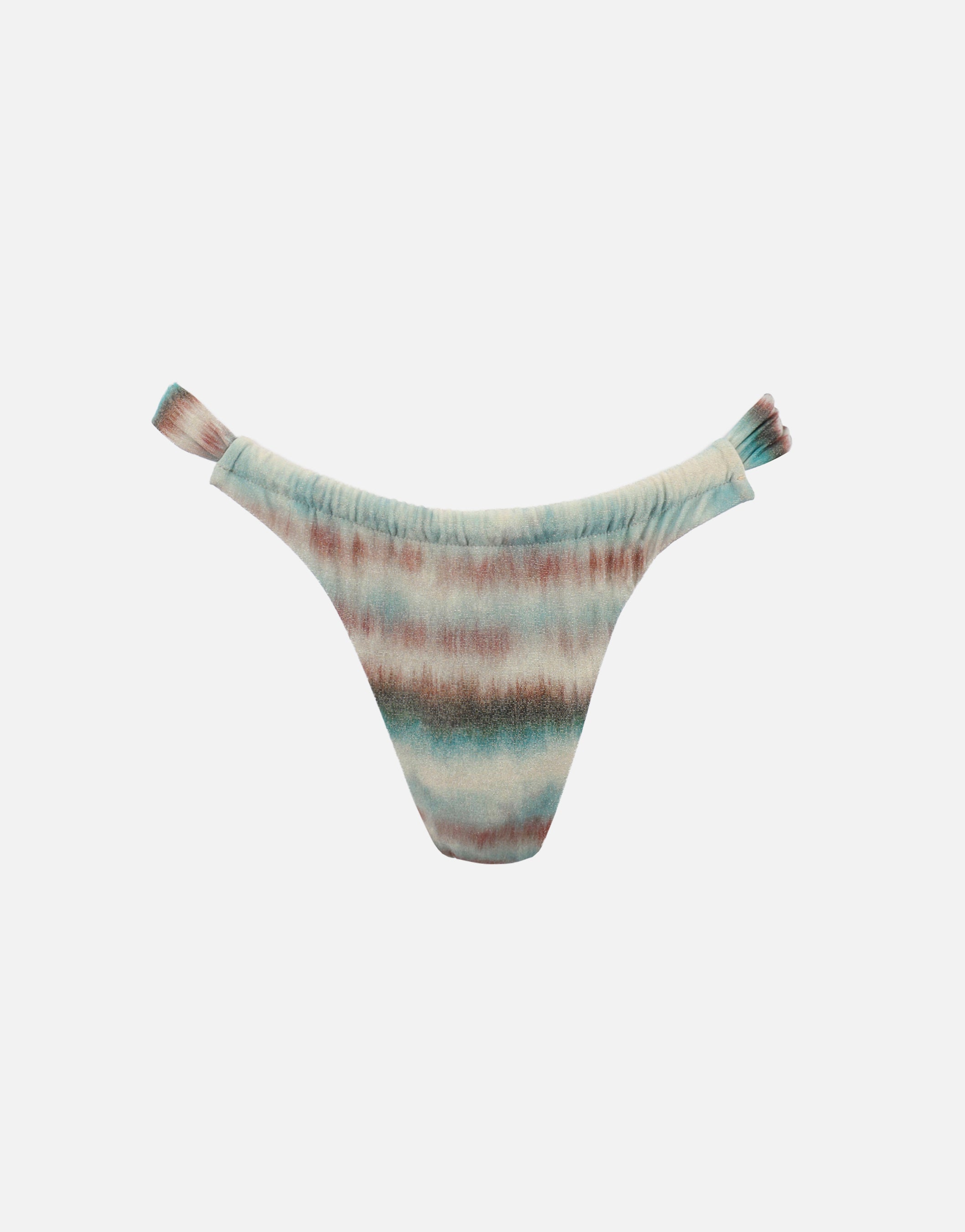 Lona Tie Dye Thick Strap Bikini Bottoms In Multi