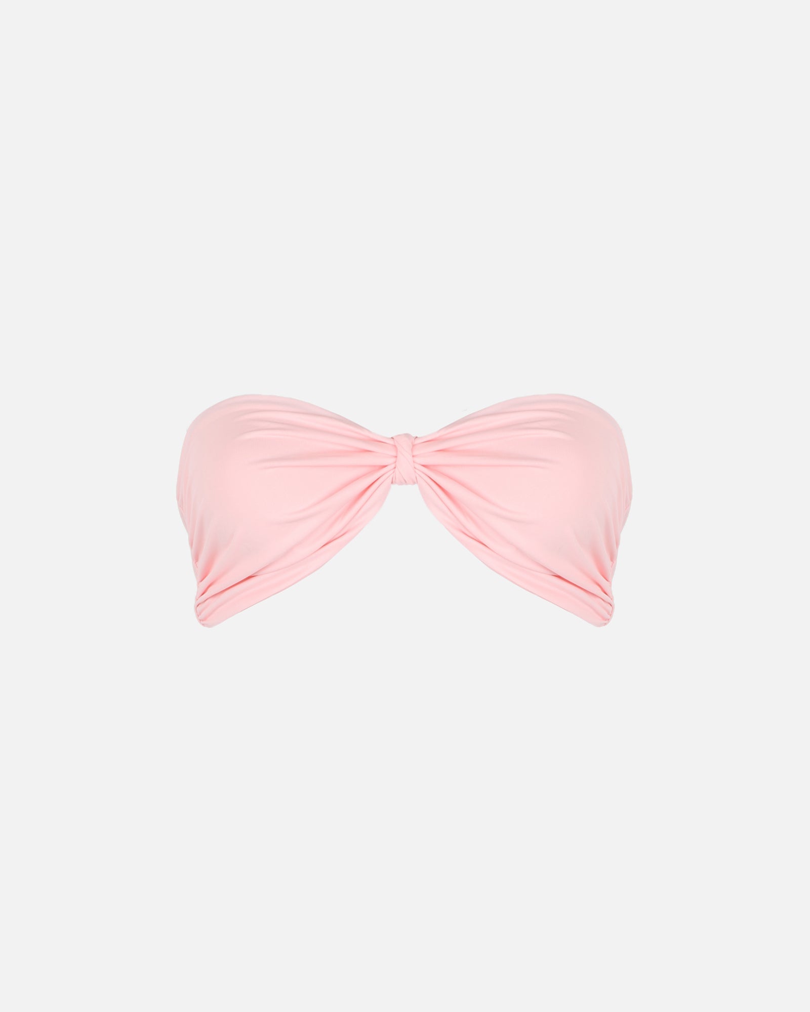 Amorina Pink Knot Detail Bikini Top