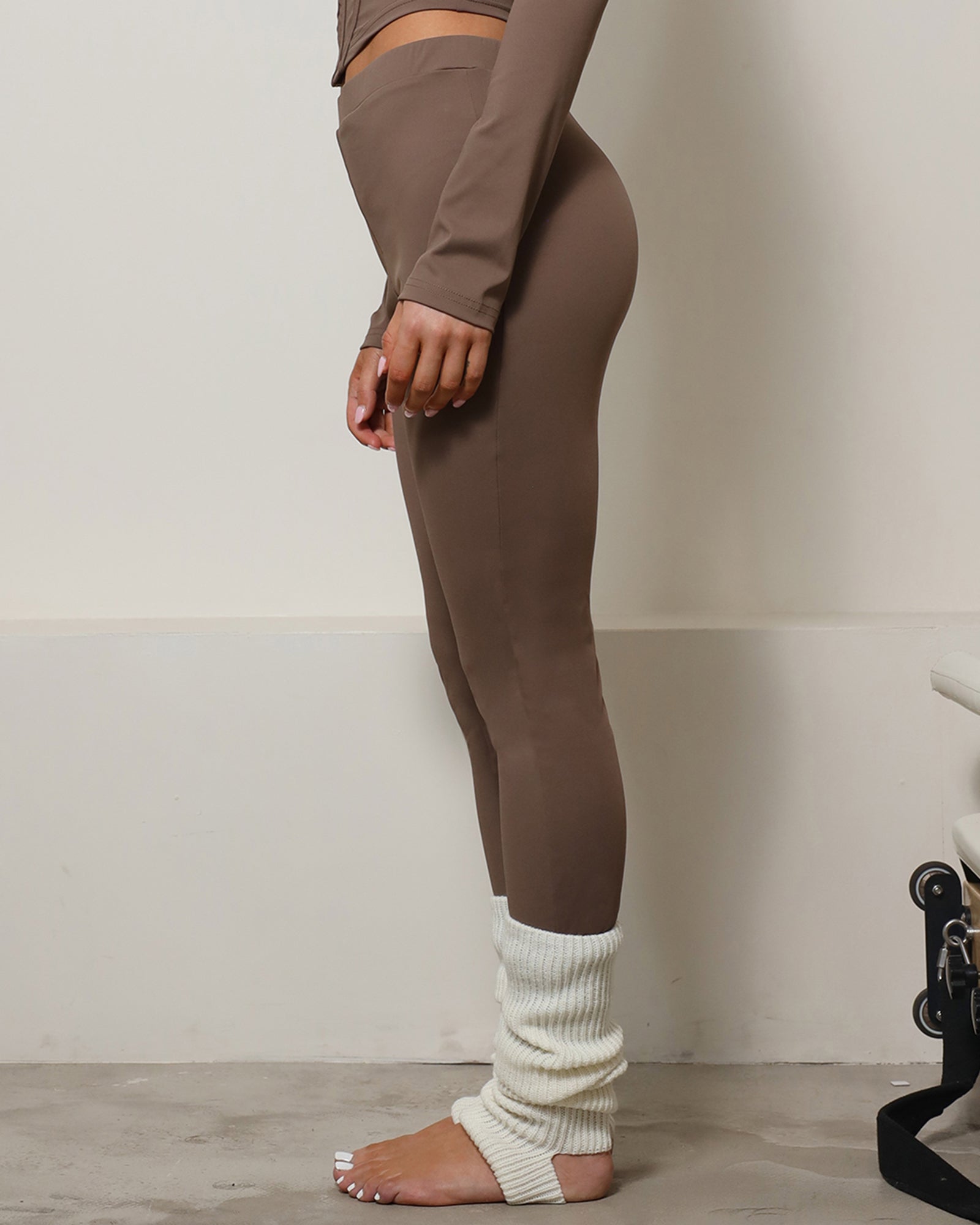 Willow Chocolate Sculpt Leggings