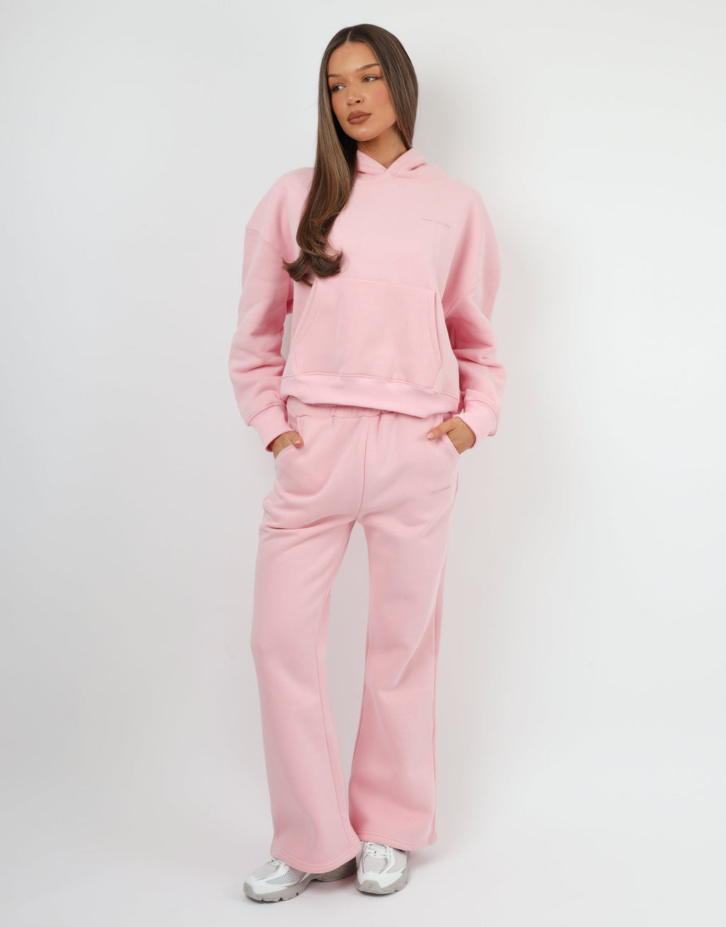 Maisy Simmi Studios Essentials Hoodie In Pink