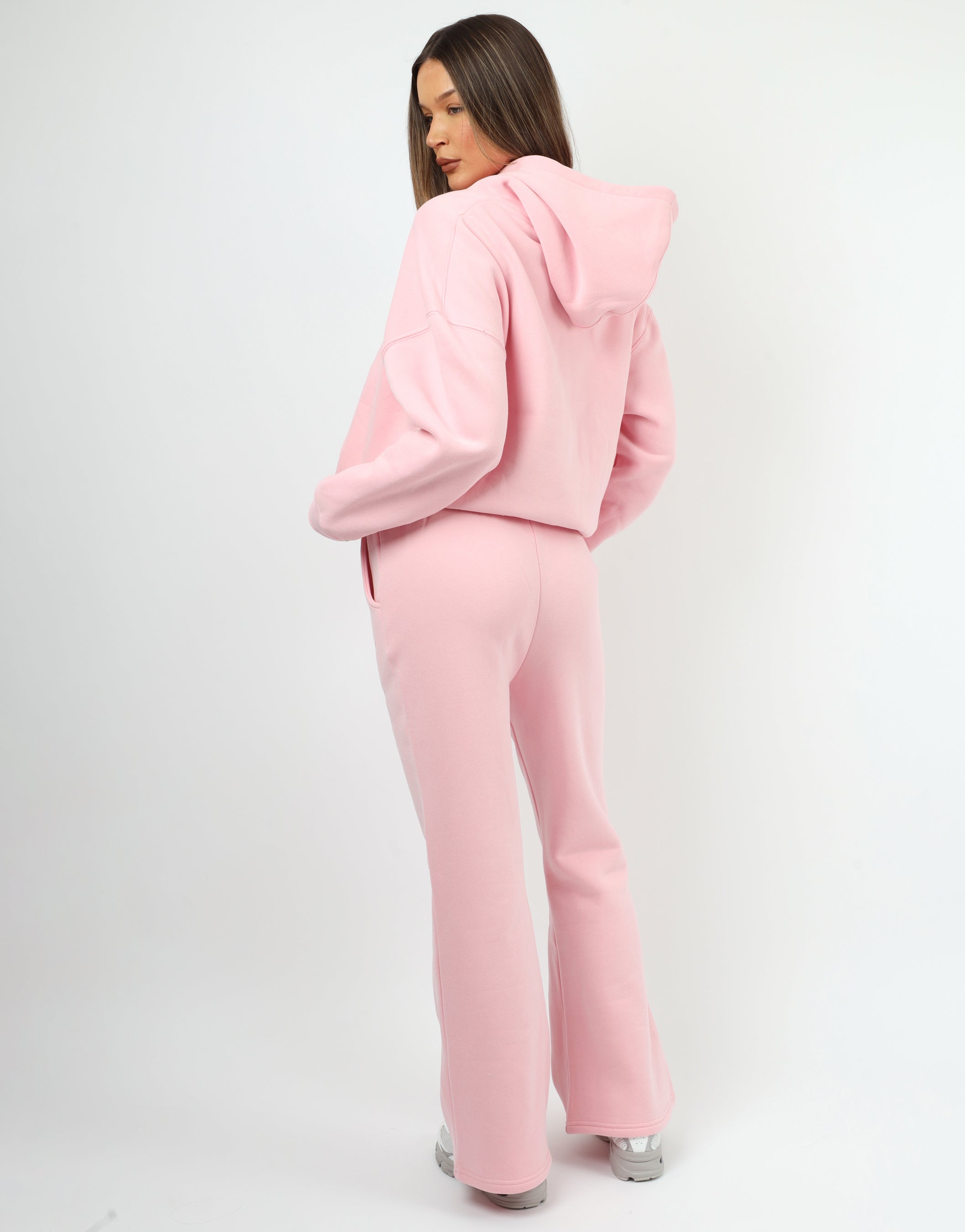 Maisy Simmi Studios Essentials Hoodie In Pink