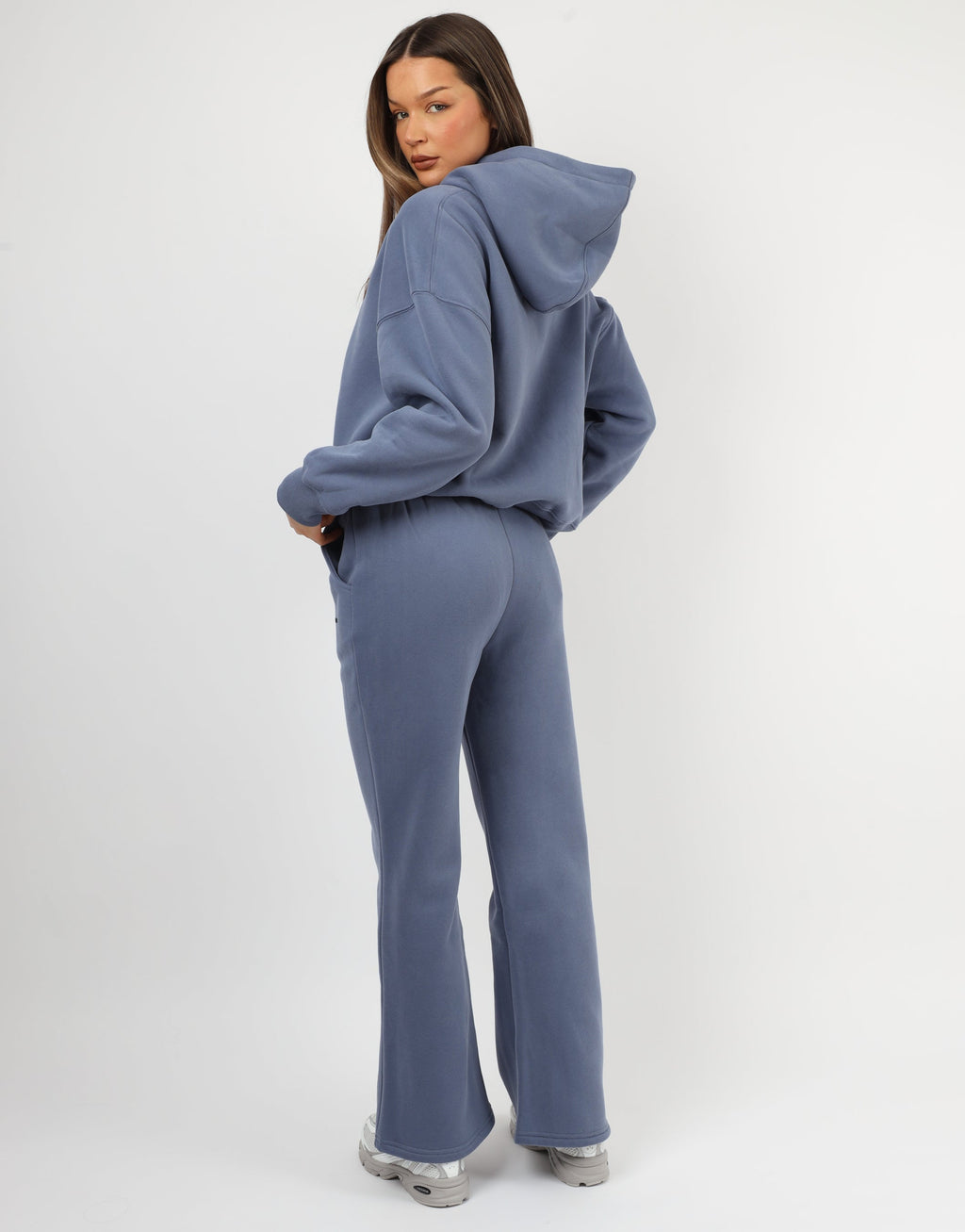 Maisy Simmi Studios Essentials Hoodie In Blue