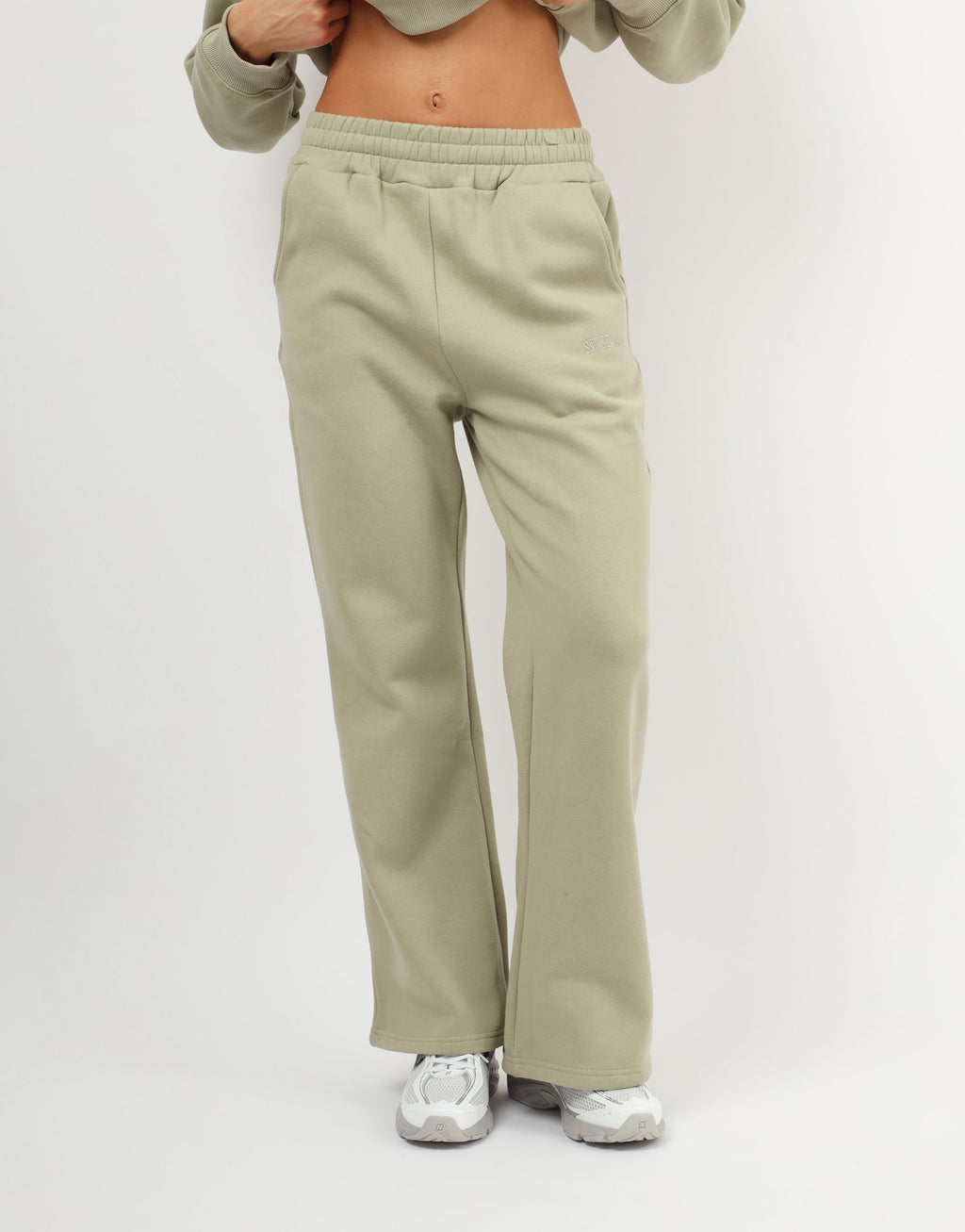 Myla Simmi Studios SL Sport Flared Joggers In Sage