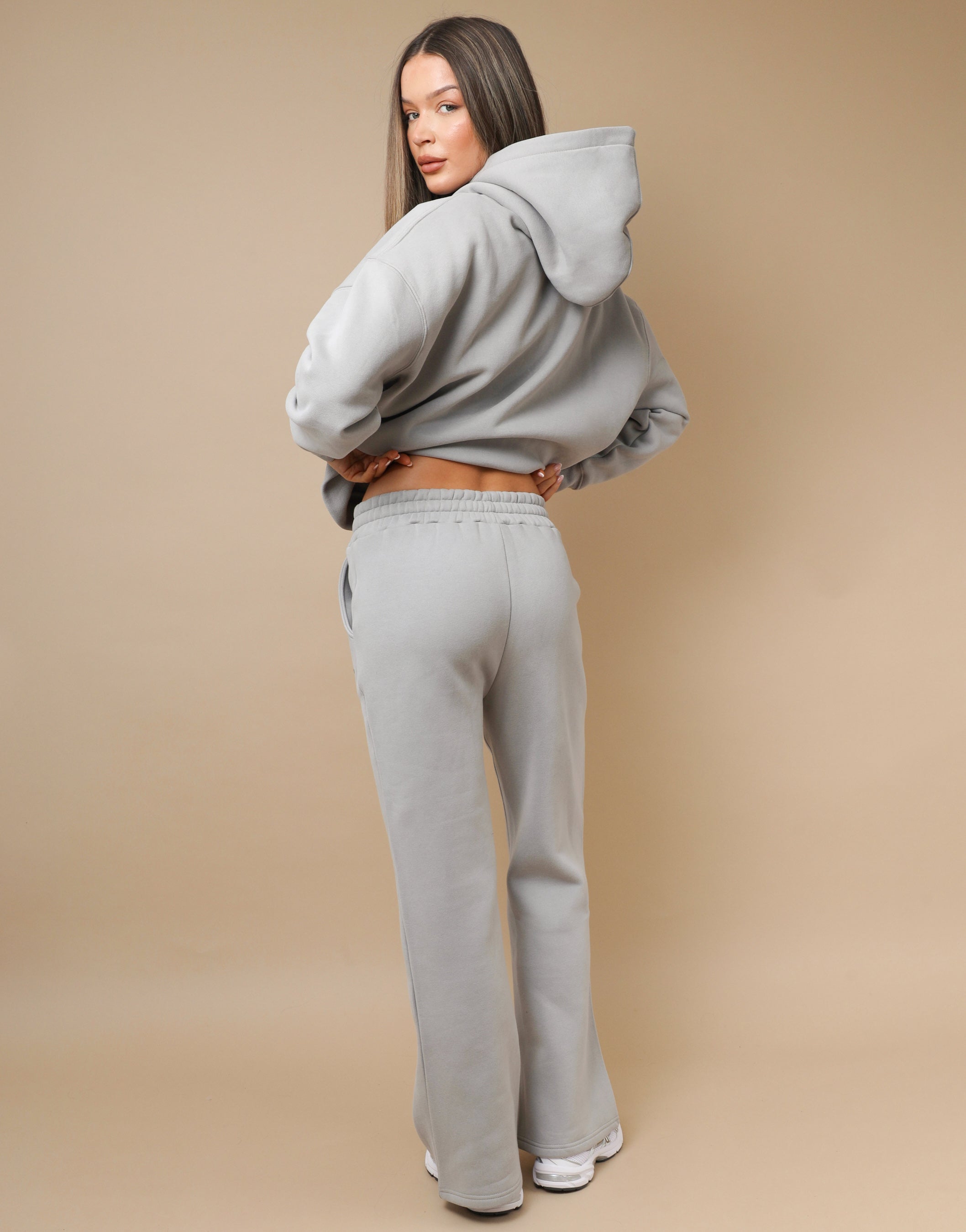 Maeve Simmi Studios Essentials Hoodie In Light grey