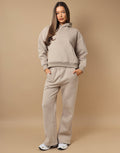 Maia Simmi Studios Essentials Joggers In Stone