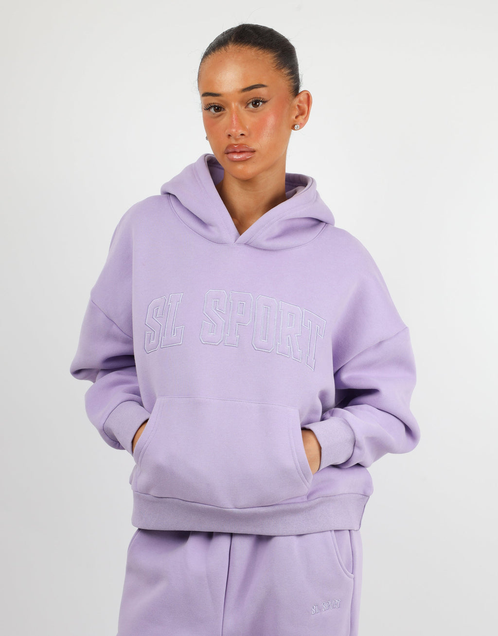 Mykonos Simmi Studios SL Sport Hoodie In Lilac