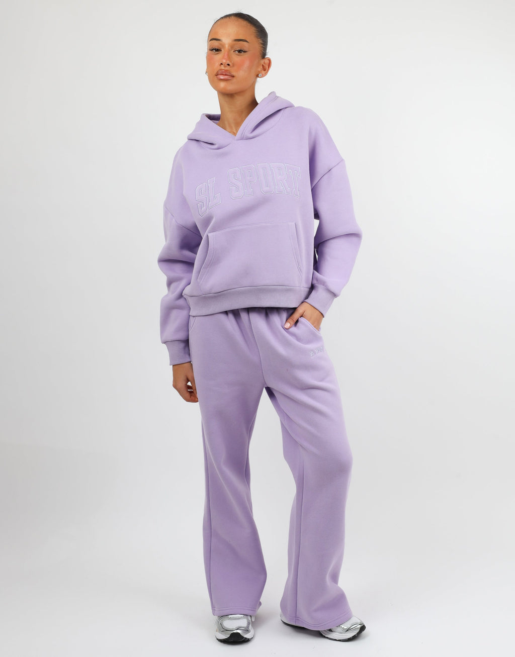 Mykonos Simmi Studios SL Sport Hoodie In Lilac