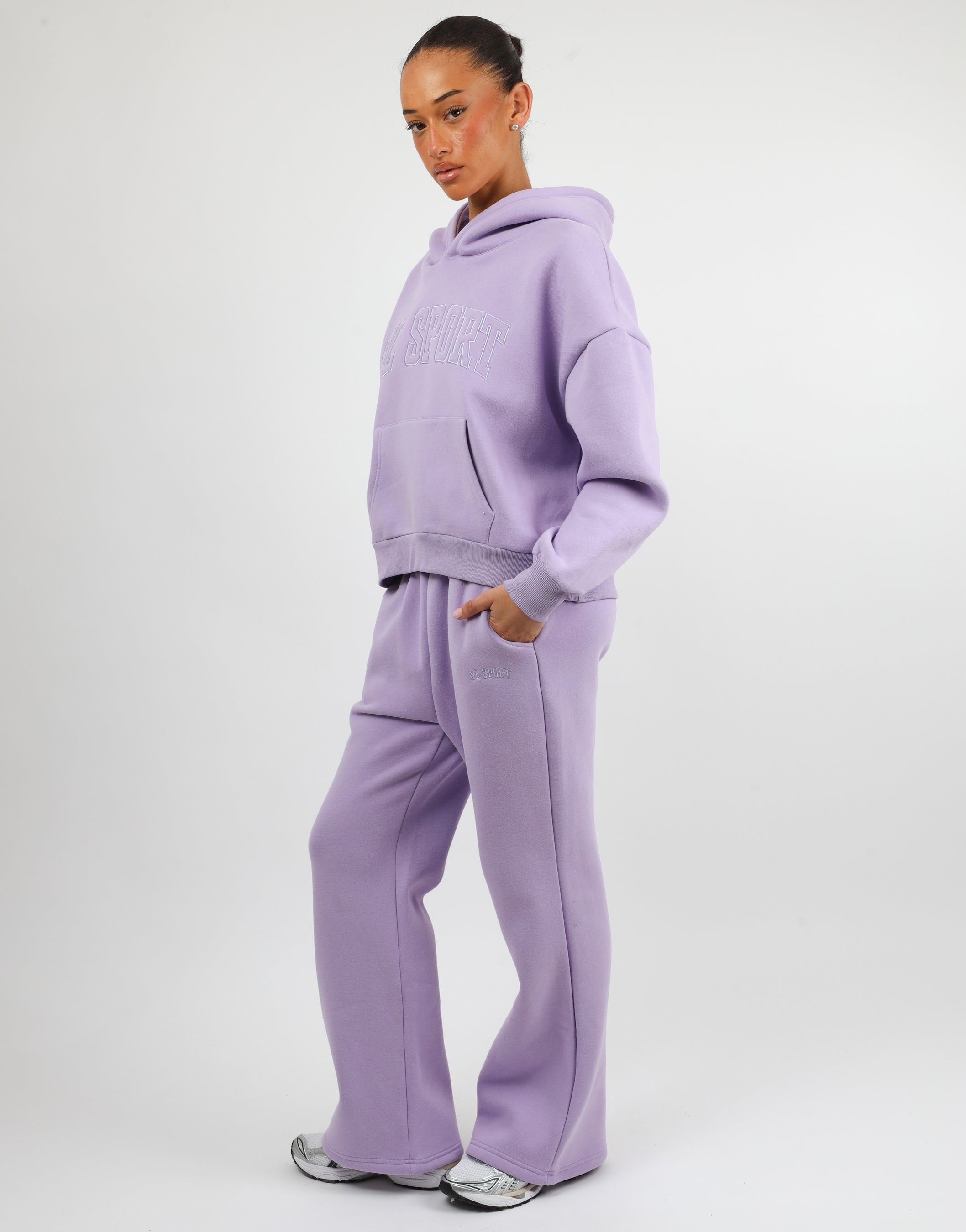 Mykonos Simmi Studios SL Sport Hoodie In Lilac