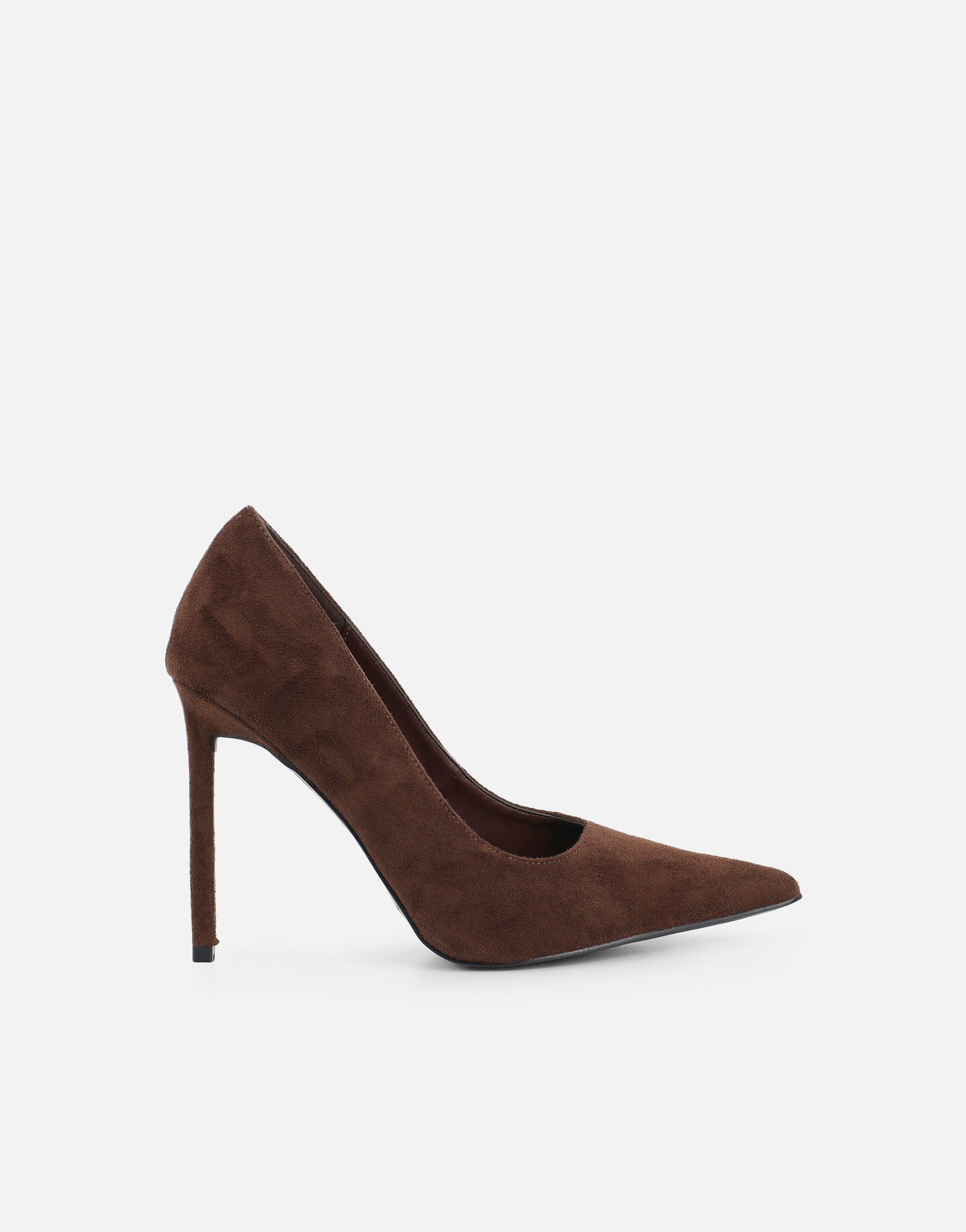 Sid Brown Suede Court Shoes