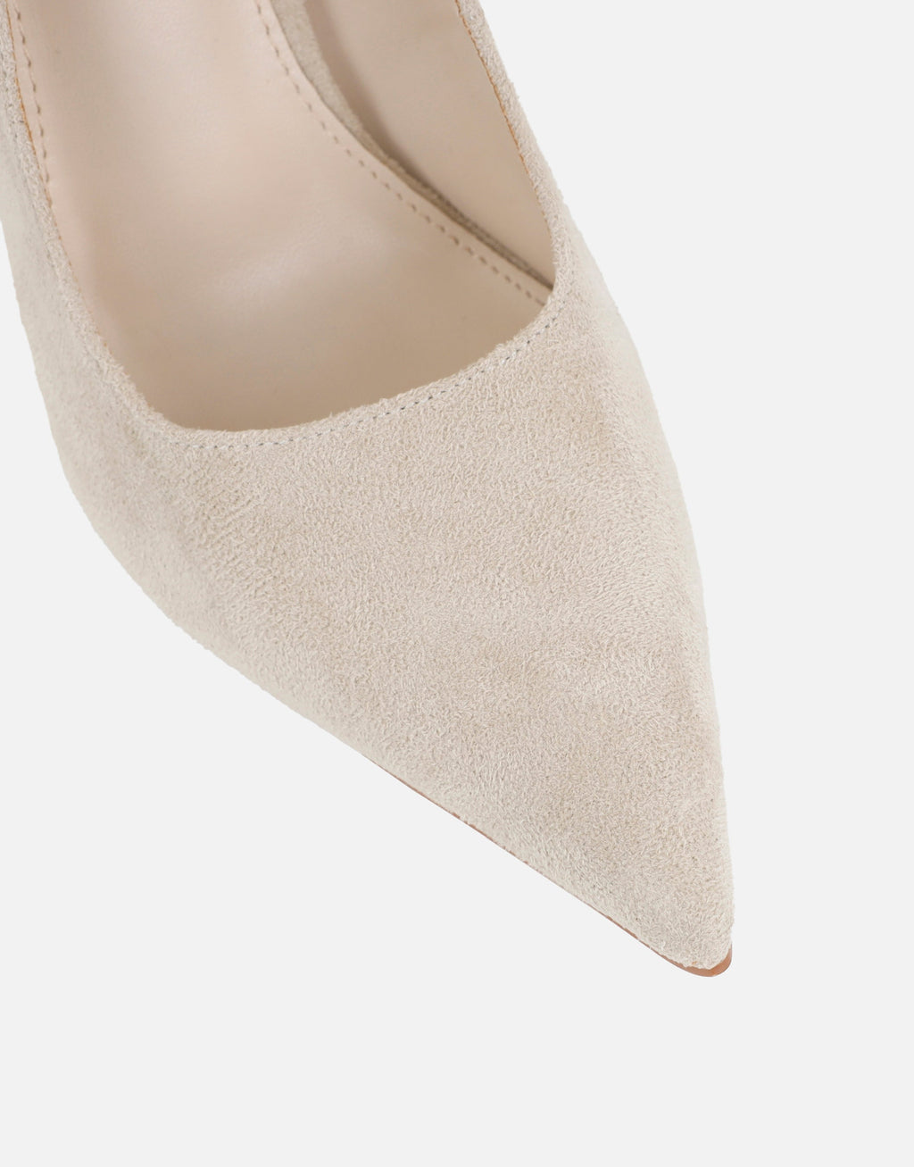 Sid Oatmeal Suede Court Shoes