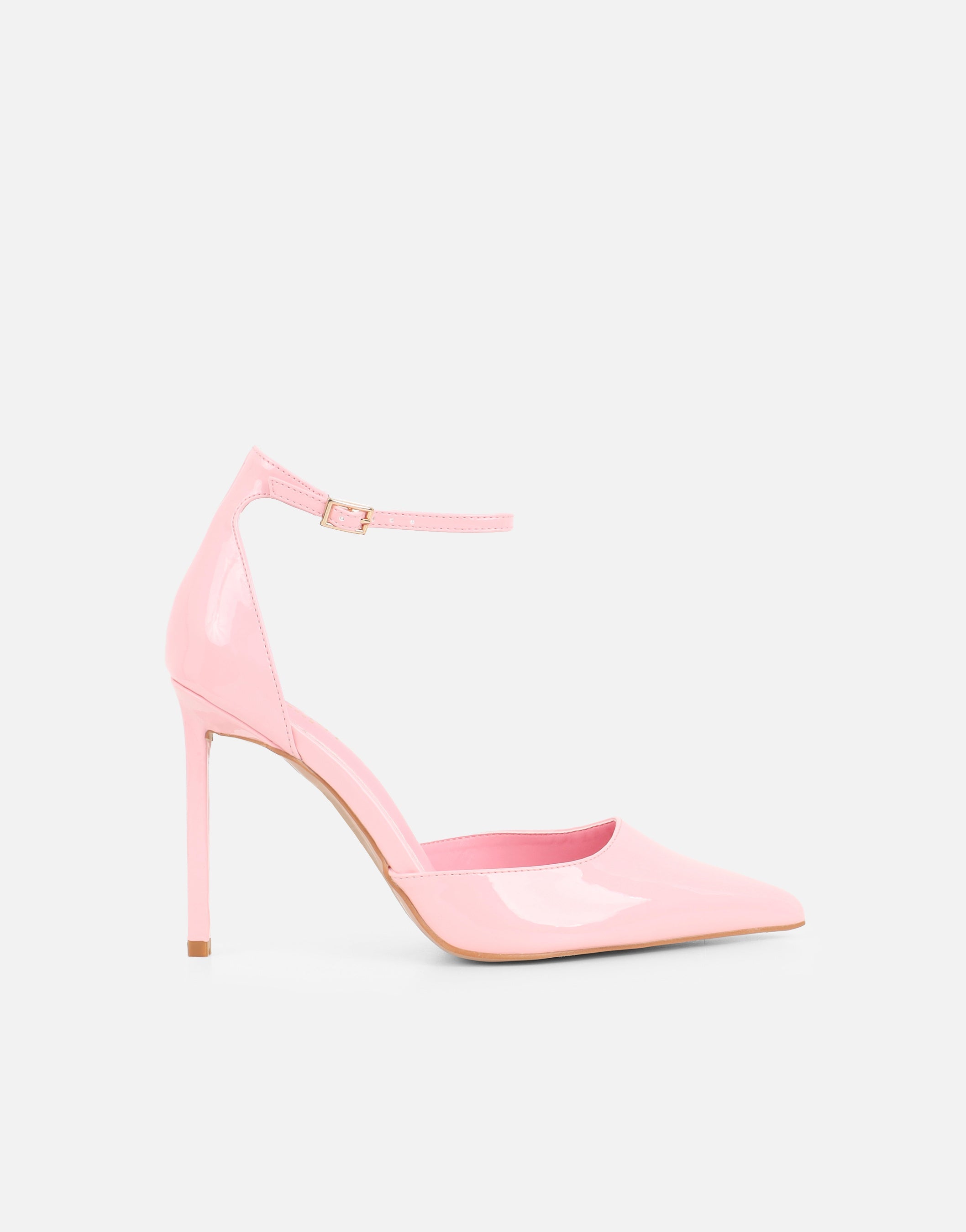 Erika Pink Patent Court Shoes