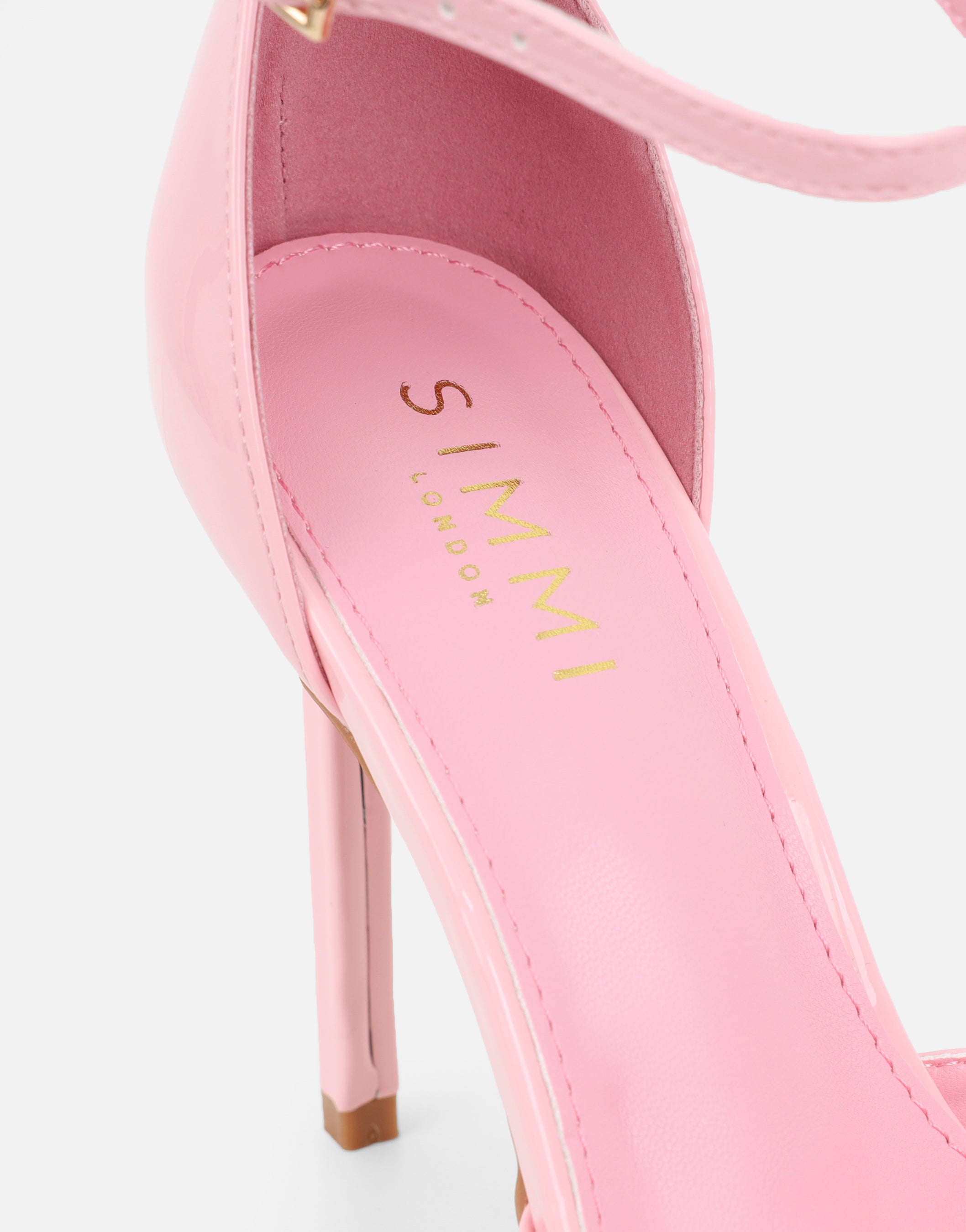 Erika Pink Patent Court Shoes