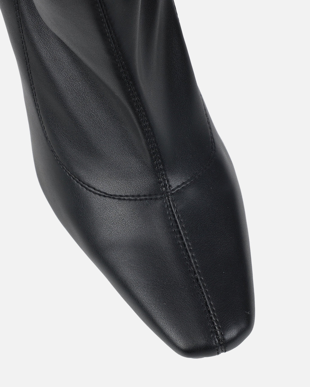 Abel Black Wedge Heeled Ankle Boots